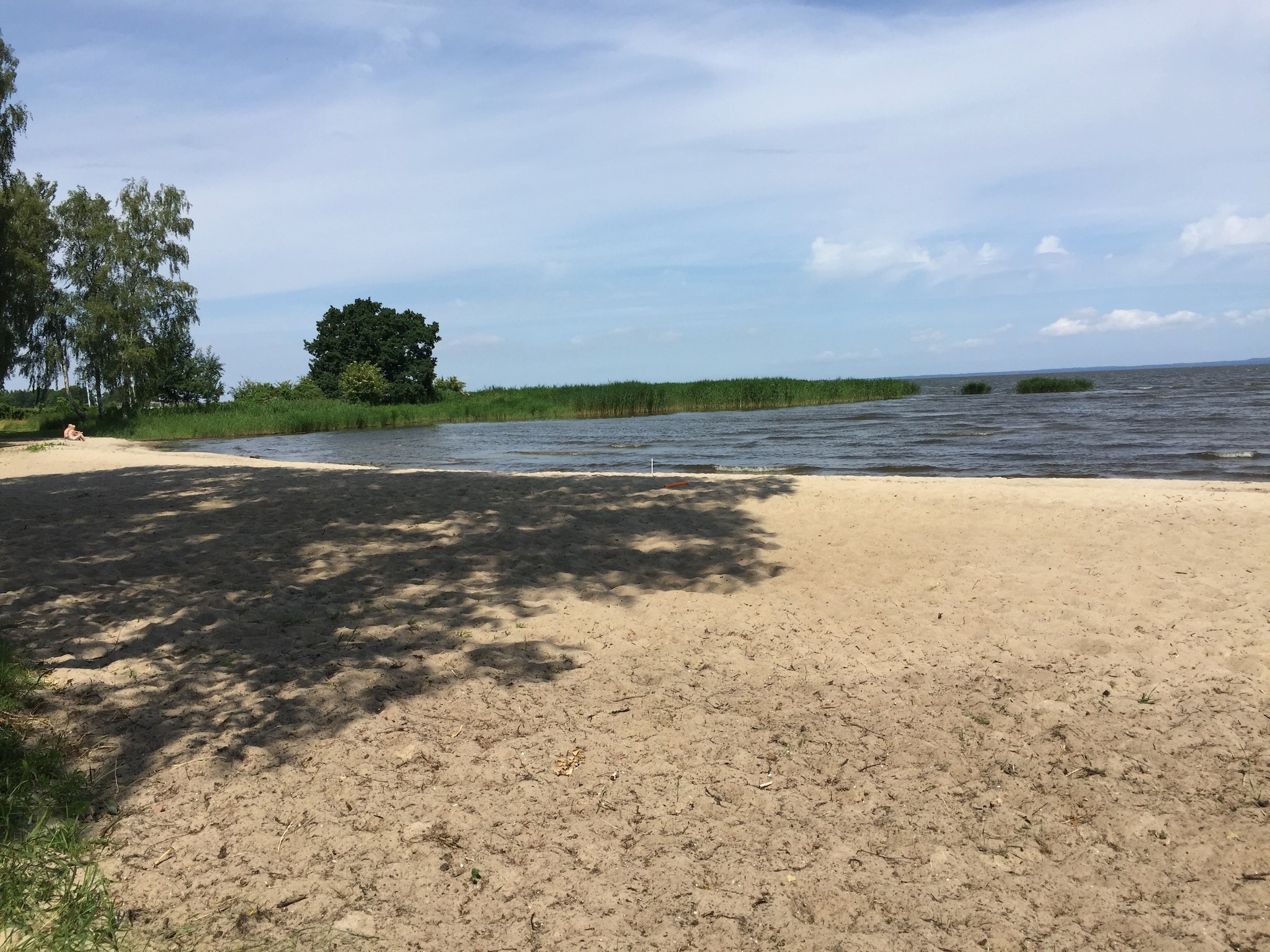  Ferienhaus Ahlbeck am Haff - Schlafen unter Reet /