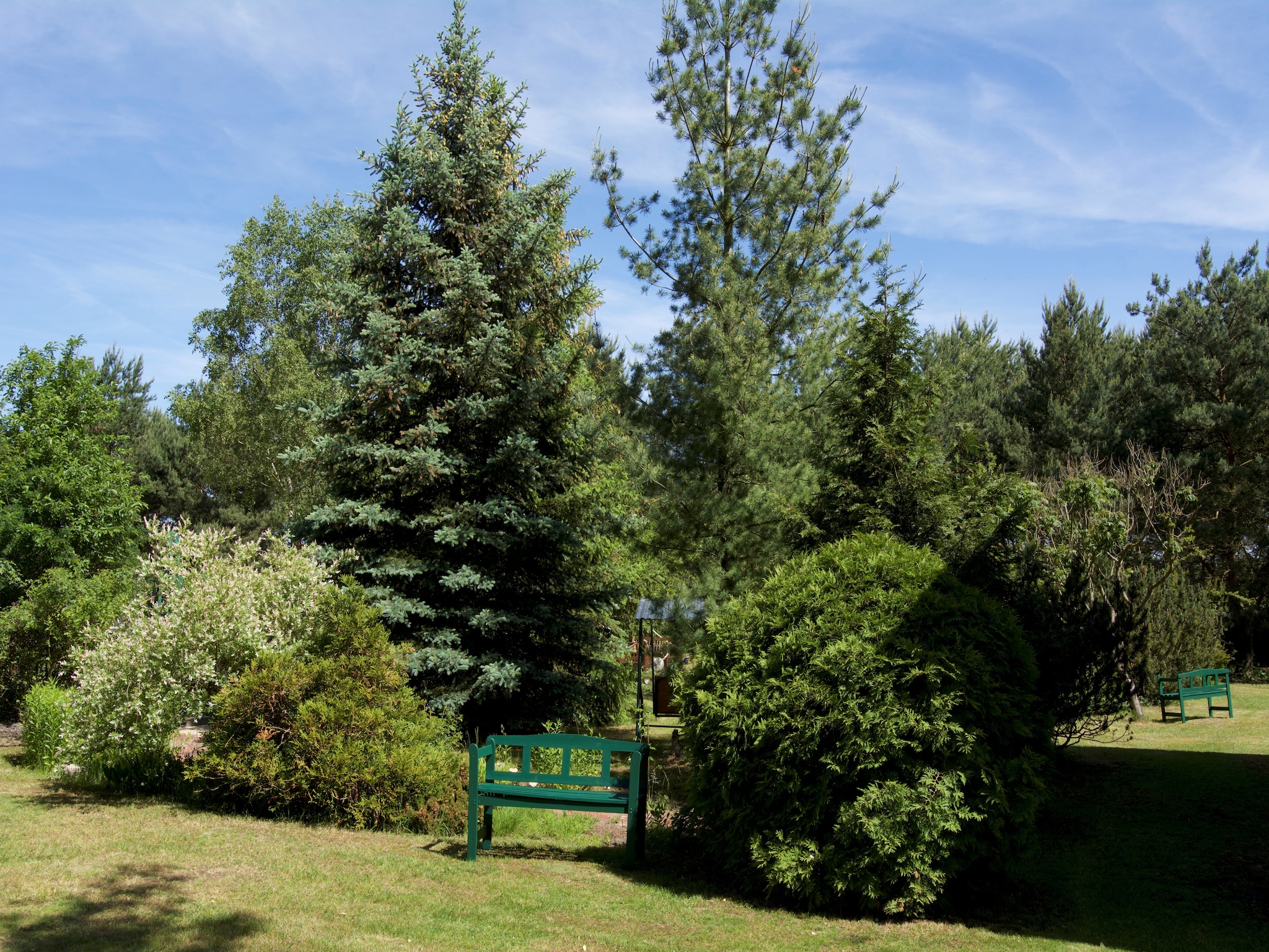   Ferienhaus Ahlbeck am Haff - Schlafen unter Reet /