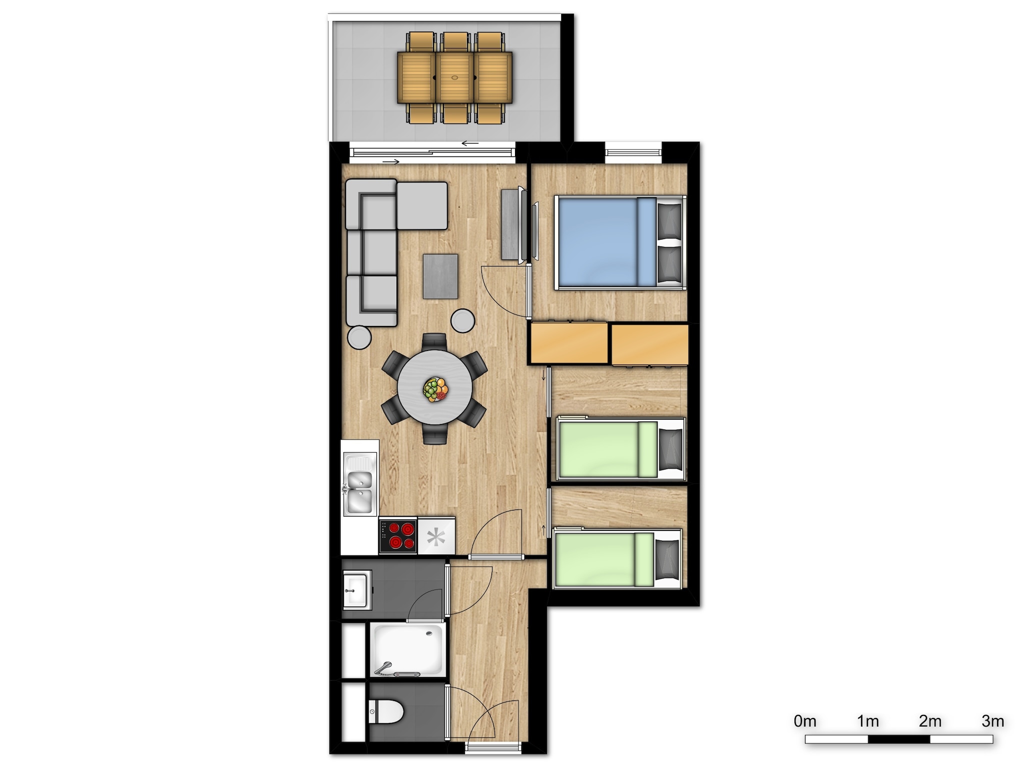 Leilighet Residence Vence 3