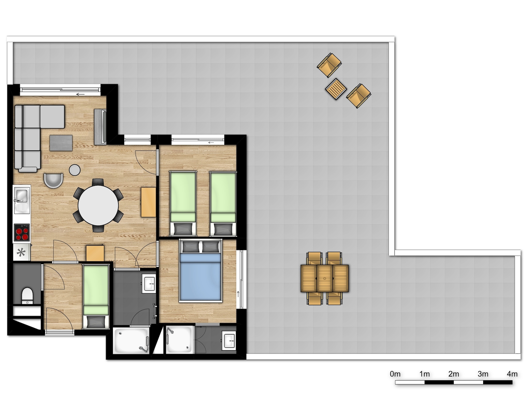 Leilighet Residence Vence 4