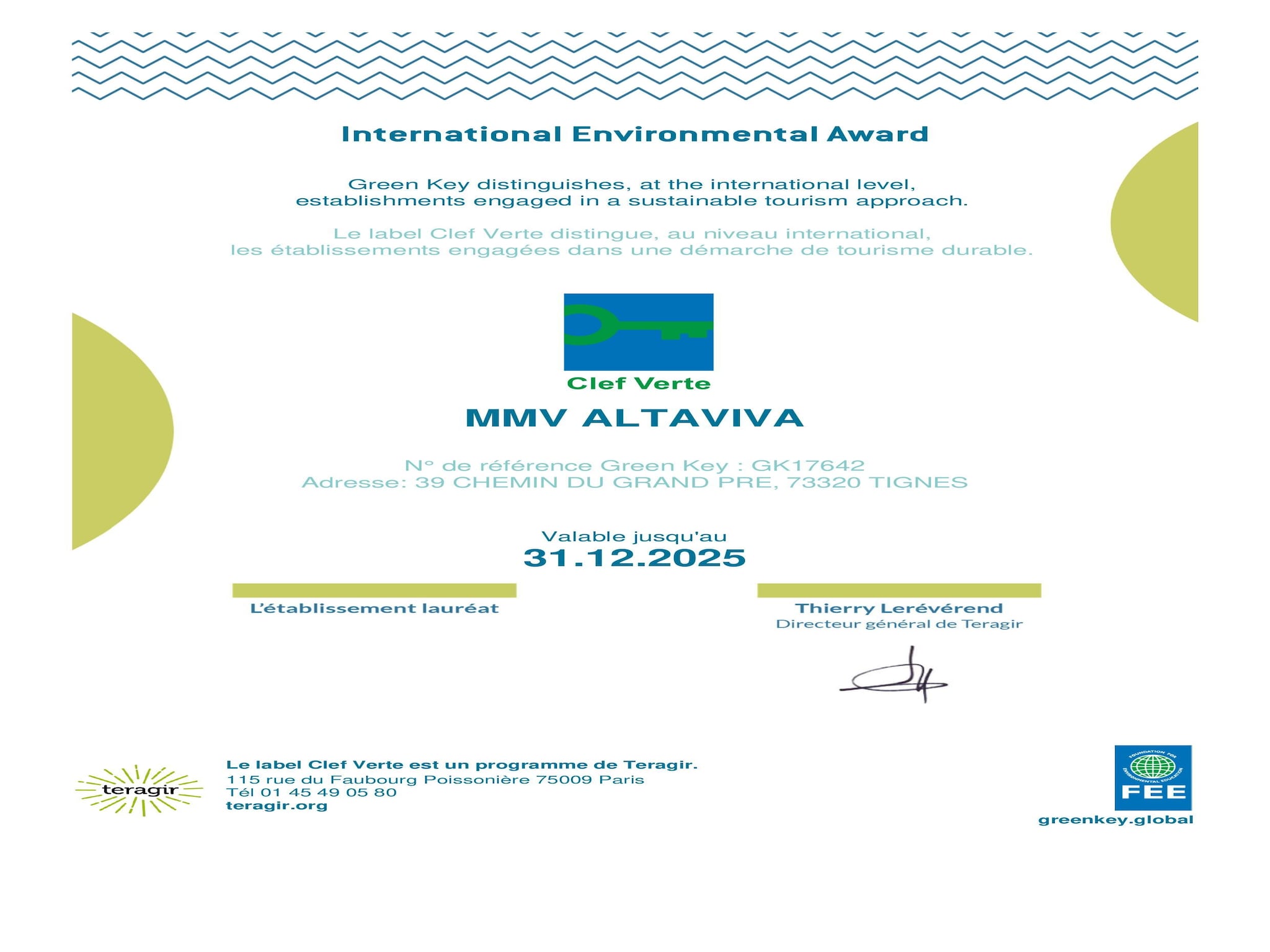 Ferienwohnung Résidence L'Altaviva 5
