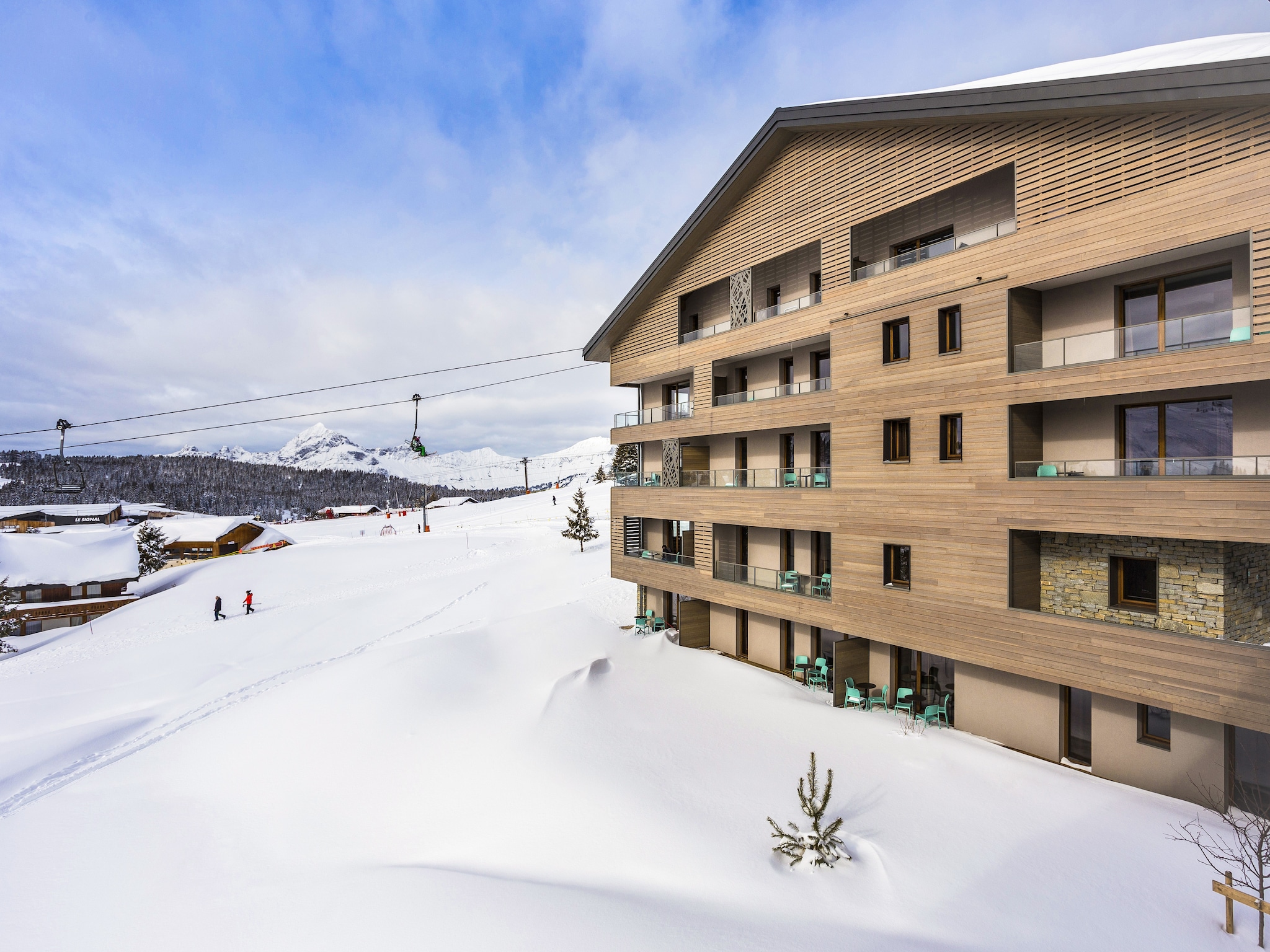 Ferienwohnung Résidence Les Chalets des Cimes 3