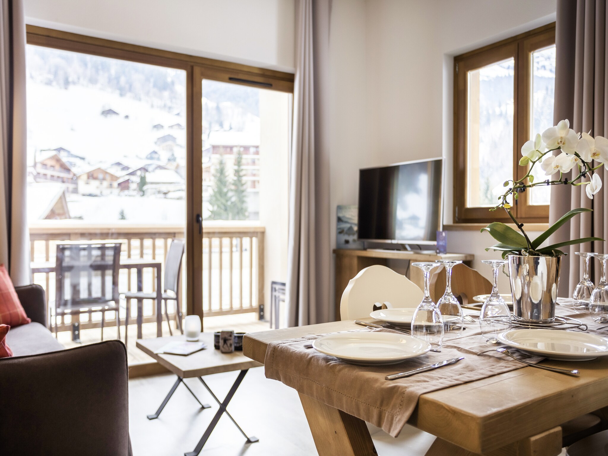 Ferienwohnung Résidence La Clé des Cimes 5