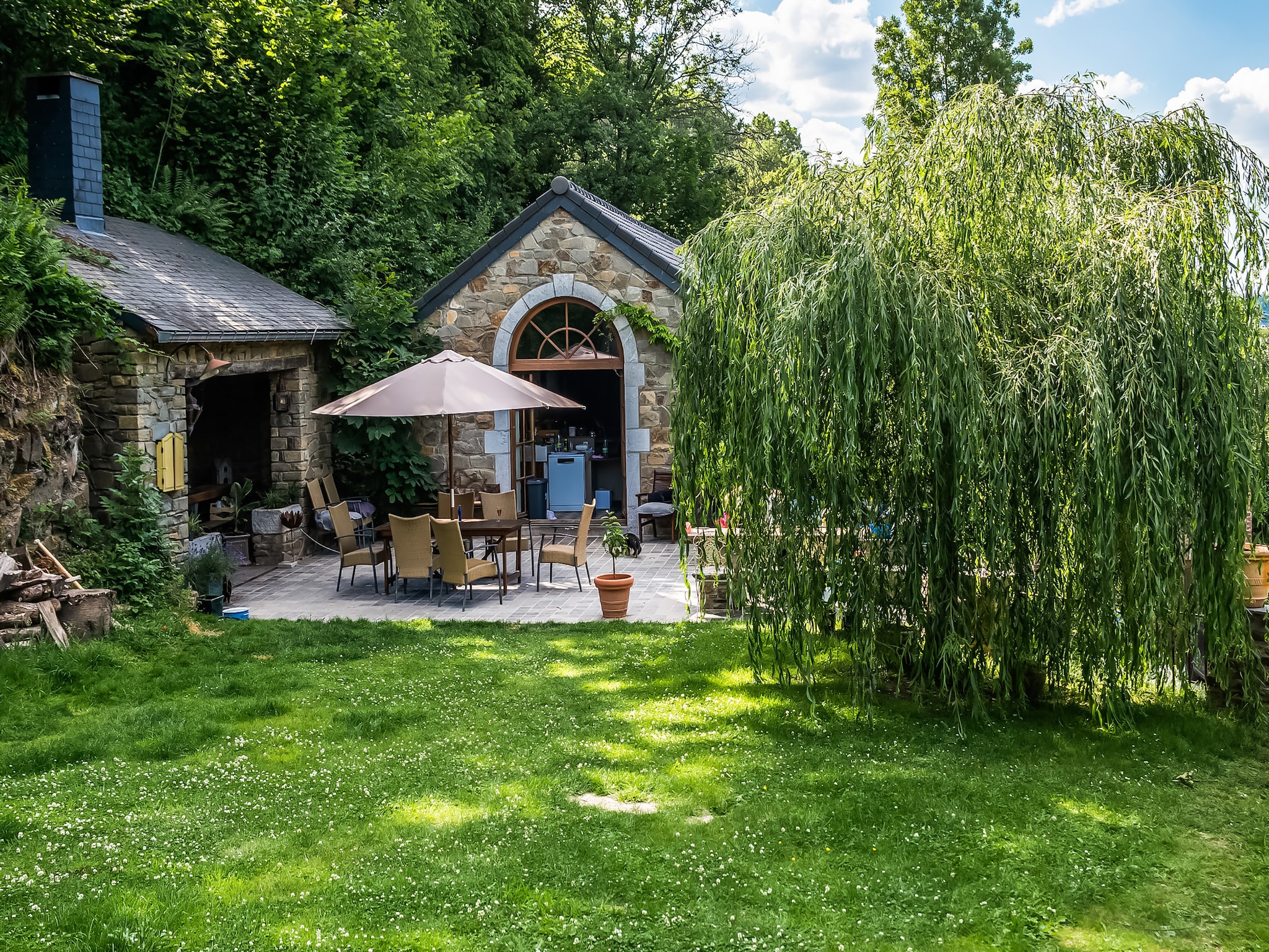   Beautiful home in nature with pool
