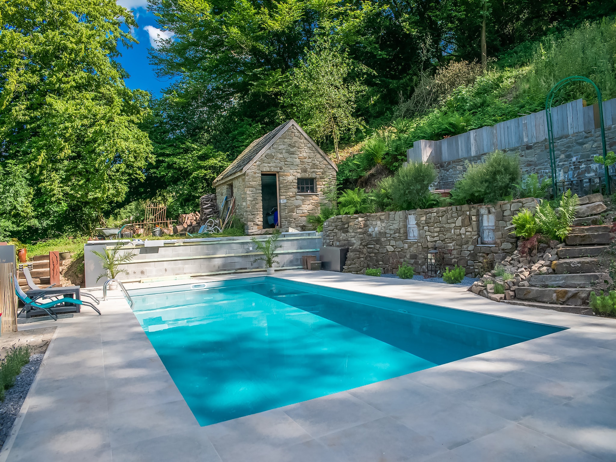   Beautiful home in nature with pool
