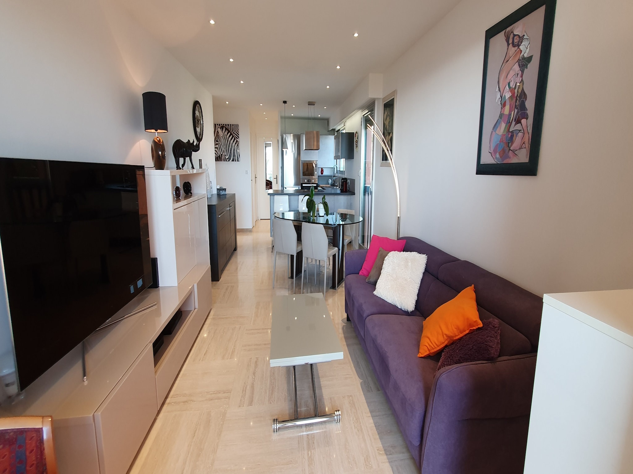 Ferienhaus Appartement standing avec terrasse et vue mer &#22