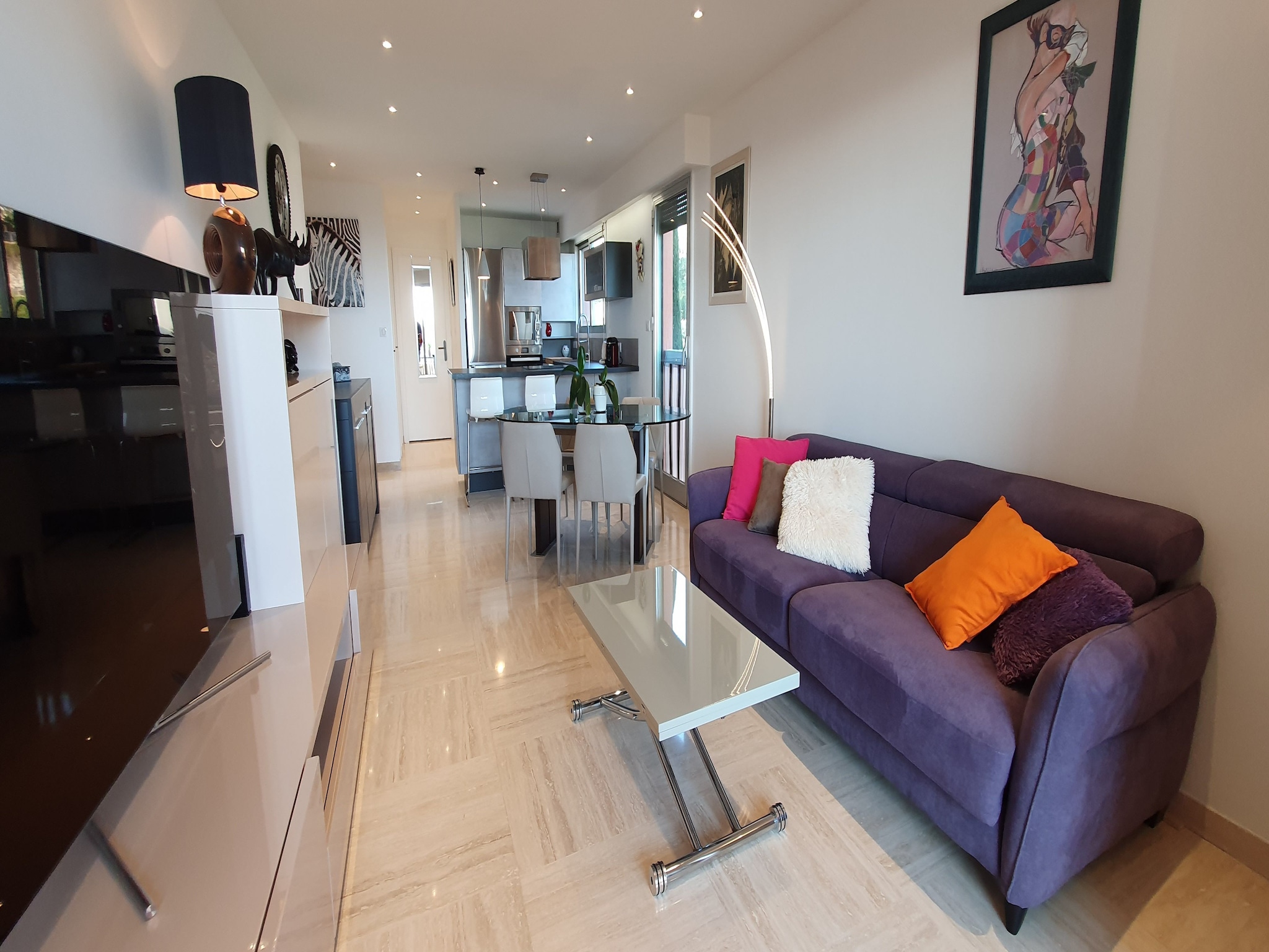 Ferienhaus Appartement standing avec terrasse et vue mer &#22