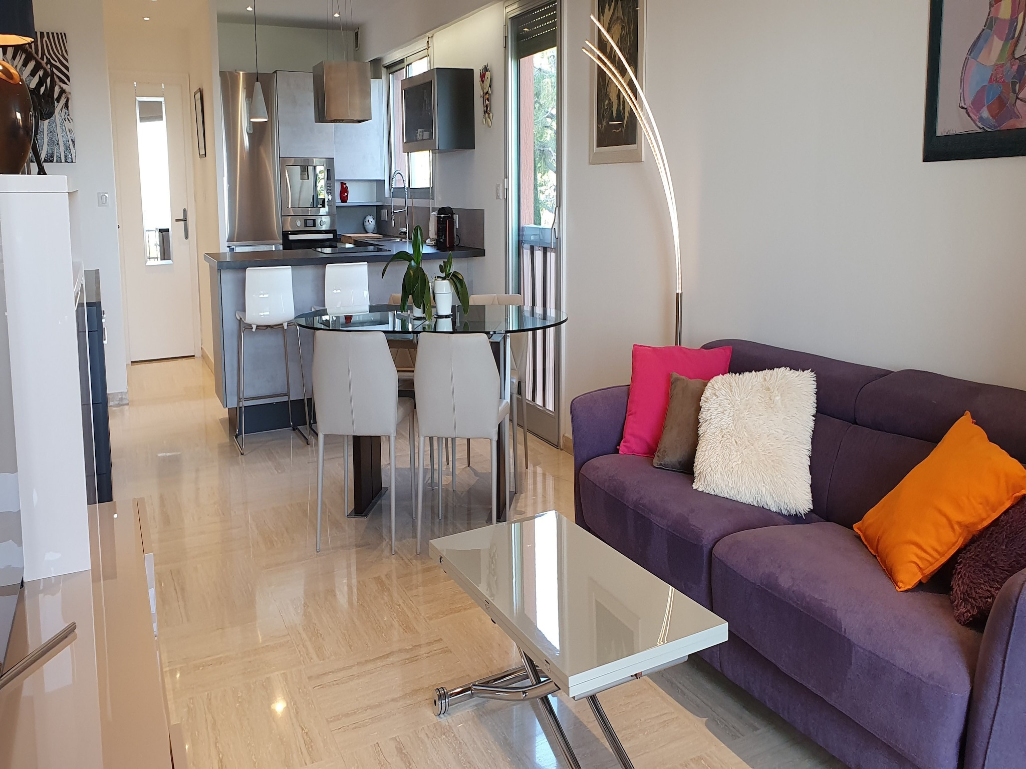 Ferienhaus Appartement standing avec terrasse et vue mer &#22