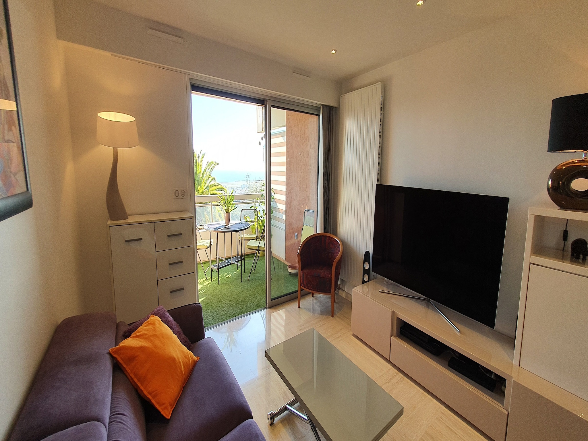 Ferienhaus Appartement standing avec terrasse et vue mer &#22