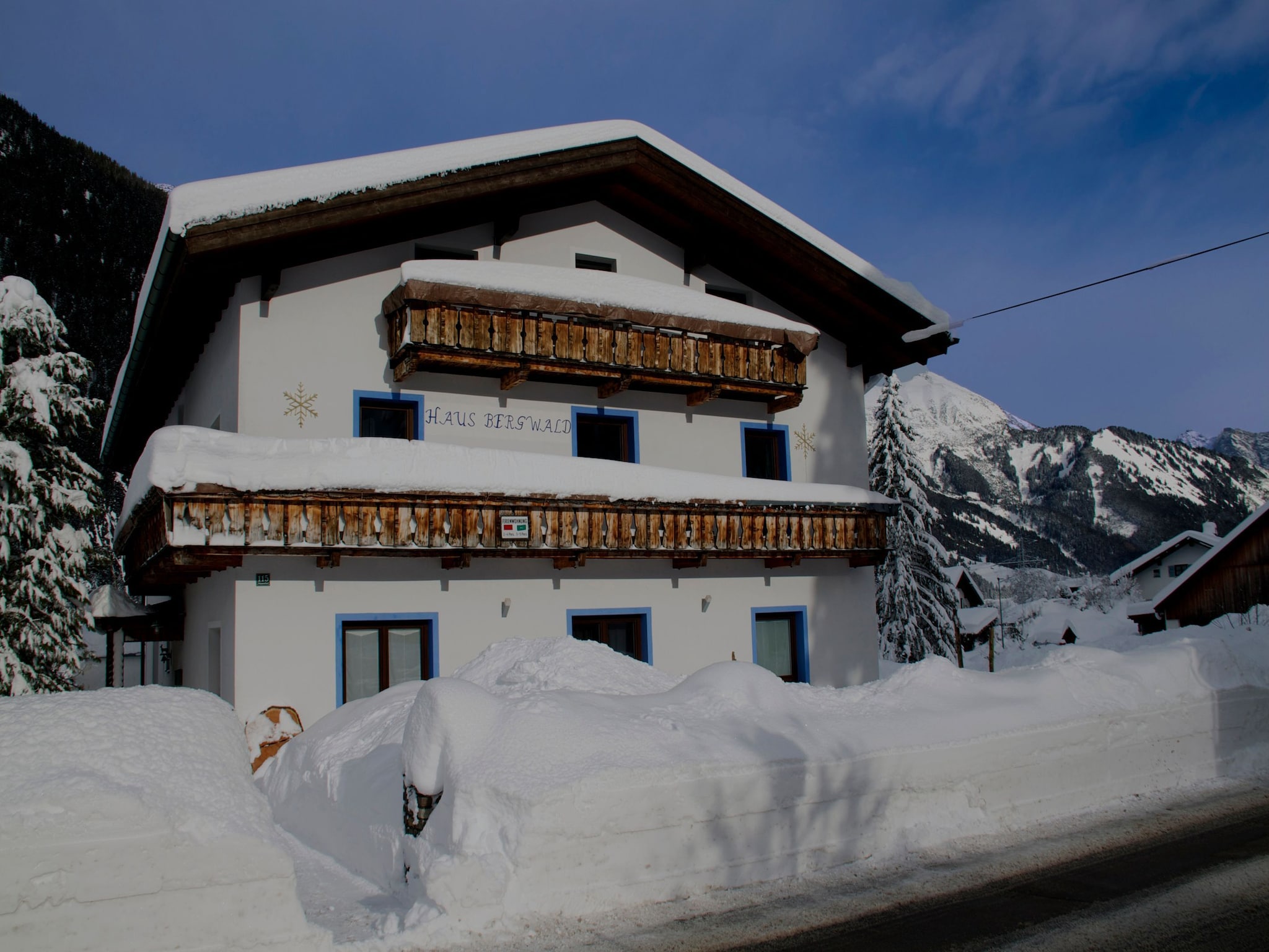 公寓 Haus Bergwald TOP 6