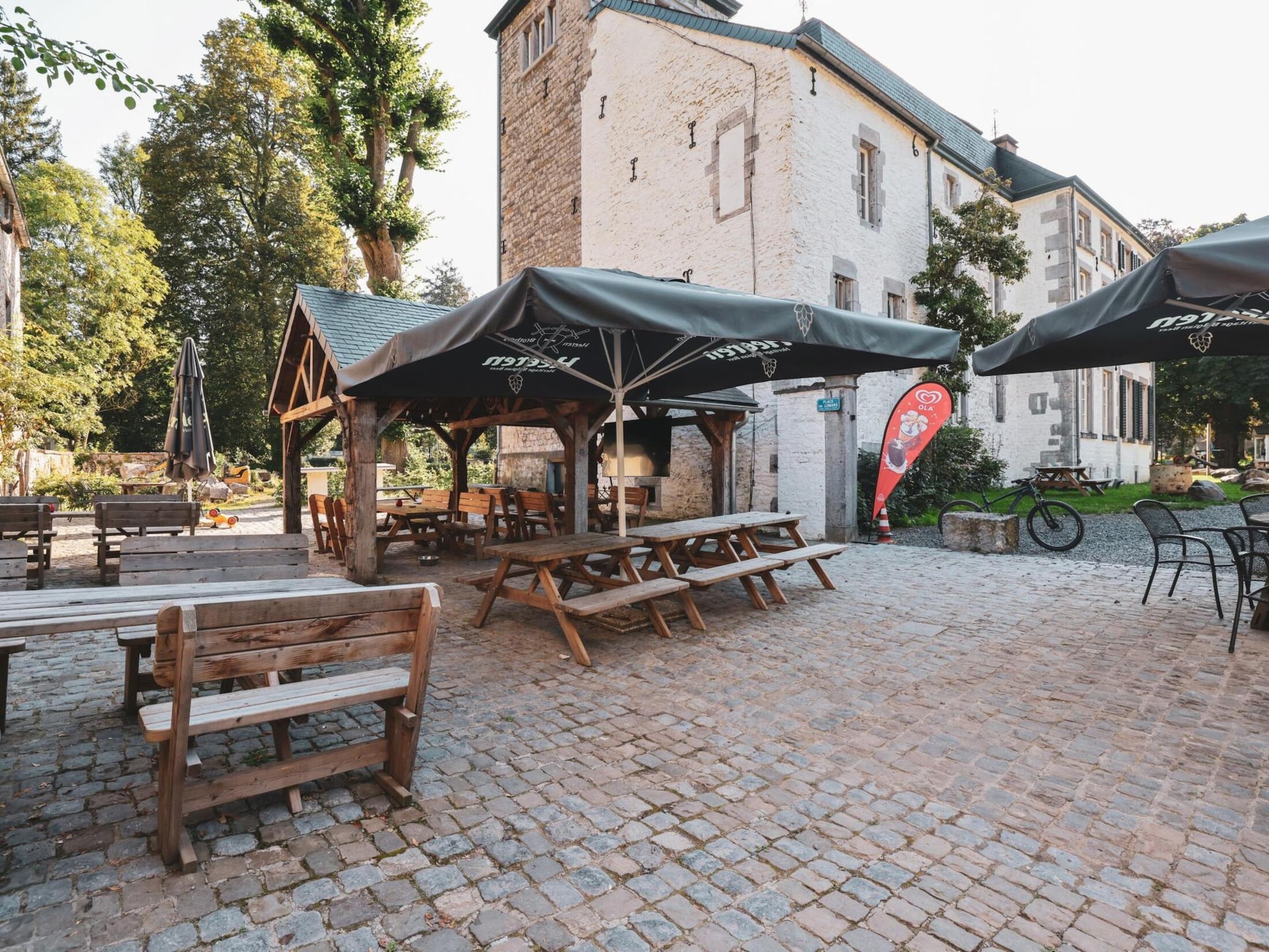 Ferienhaus Torenwoning voor acht Domaine Château Dieupar