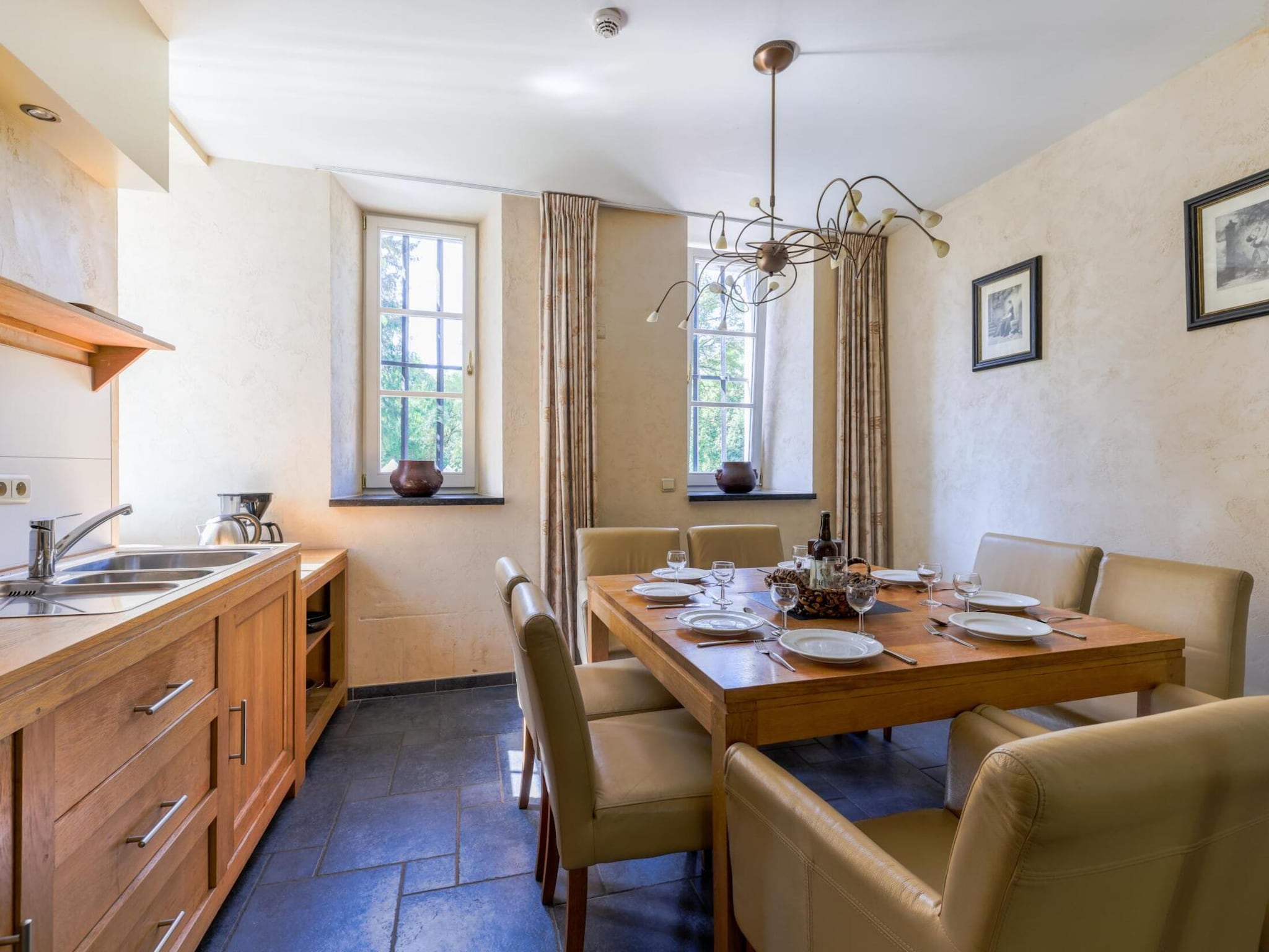 Ferienhaus Torenwoning voor acht Domaine Château Dieupar