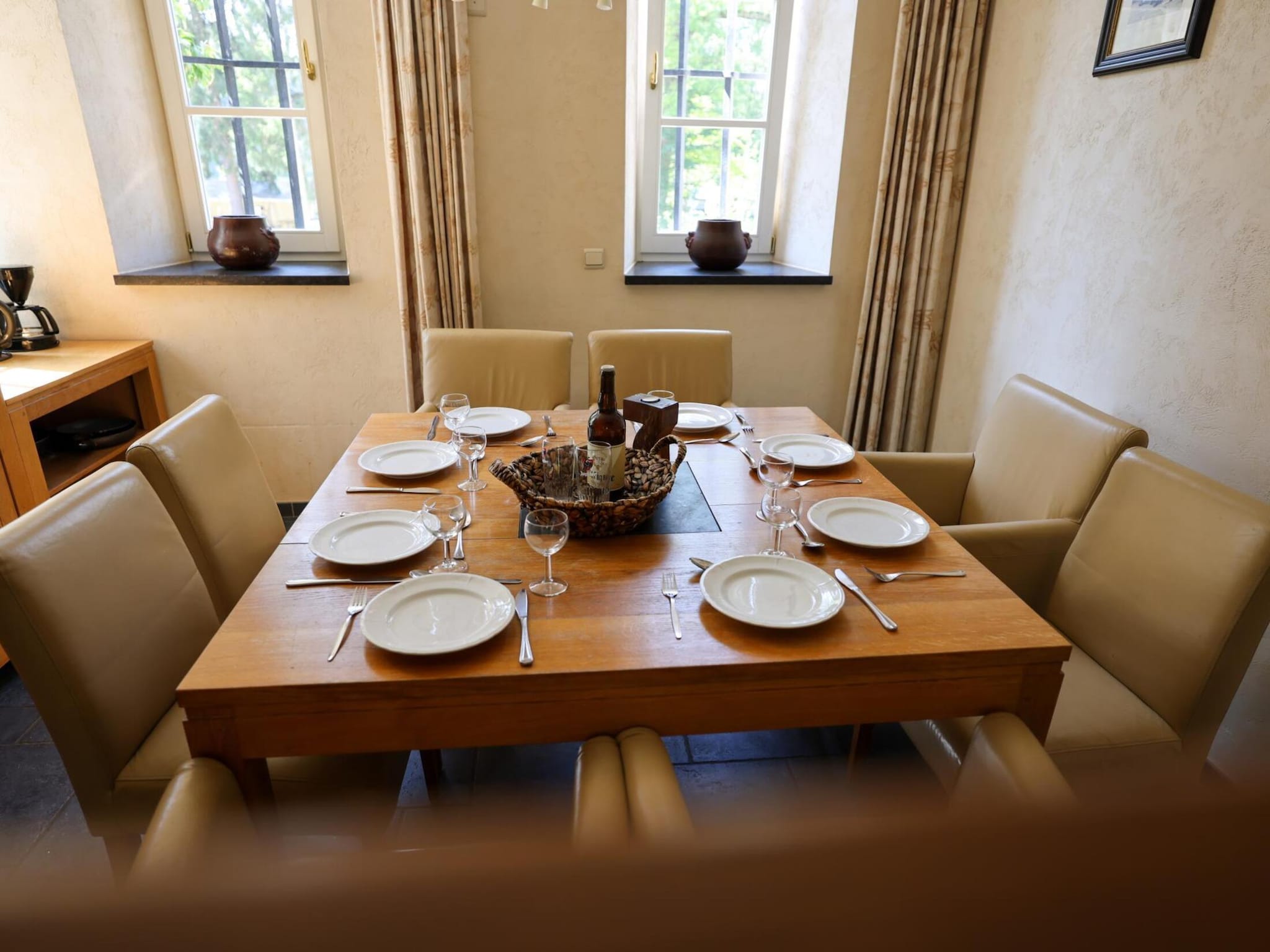 Ferienhaus Torenwoning voor acht Domaine Château Dieupar