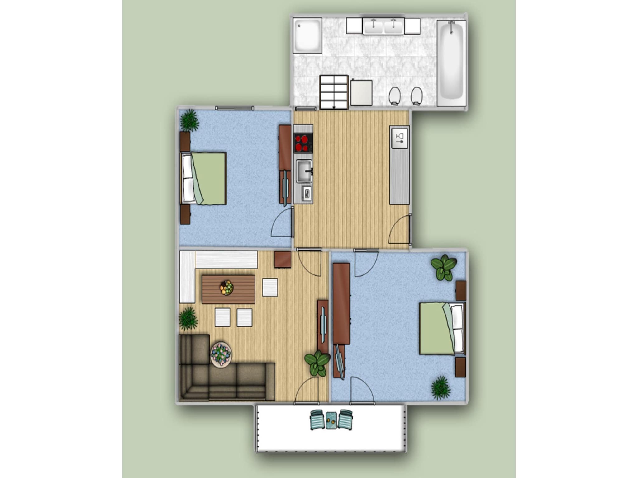 Leilighet Penthouse AA