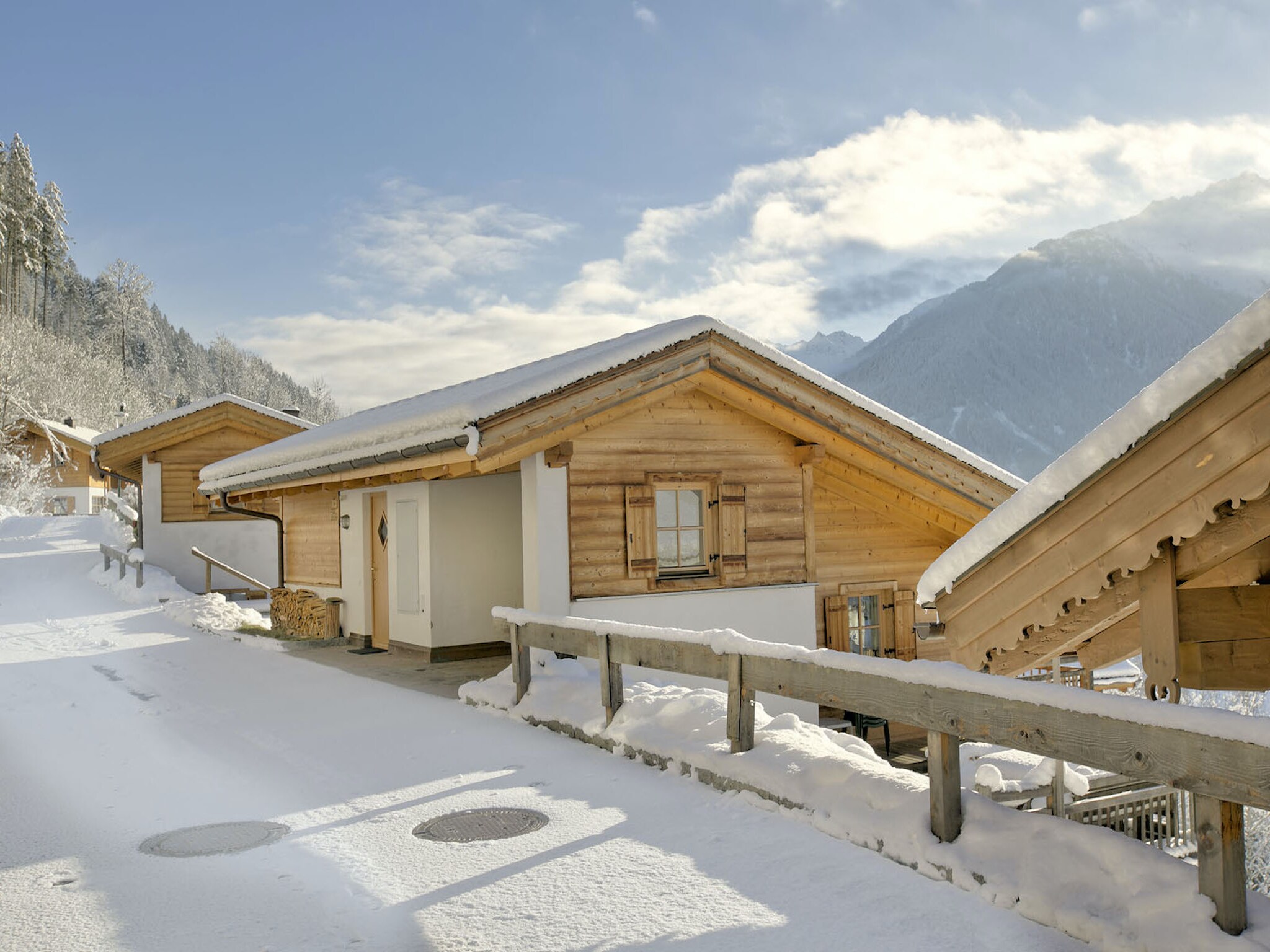 Casa de vacaciones Chalets im Wald