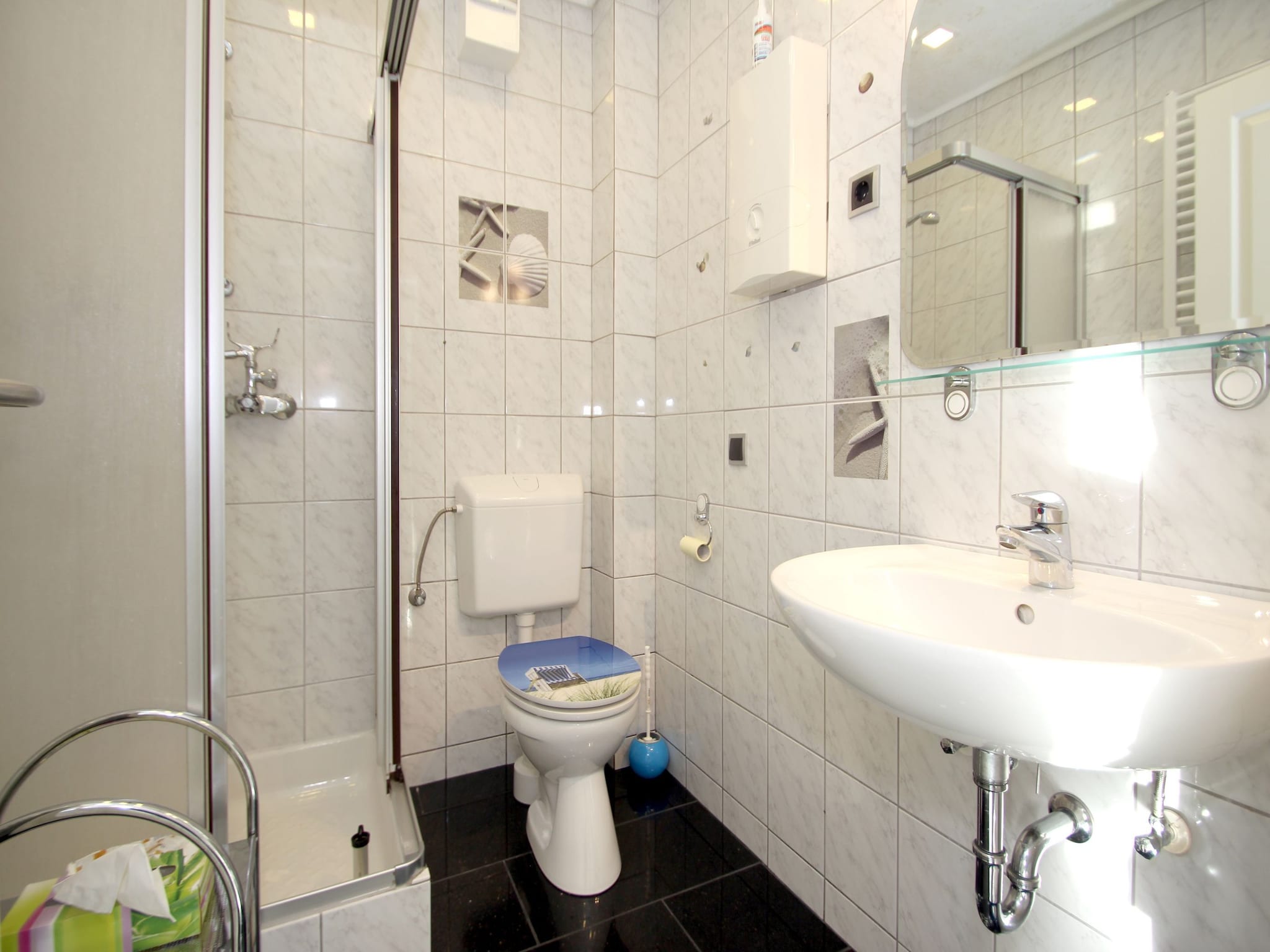 Ferienhaus Ferienbungalow Wiesengrund mit Sauna
