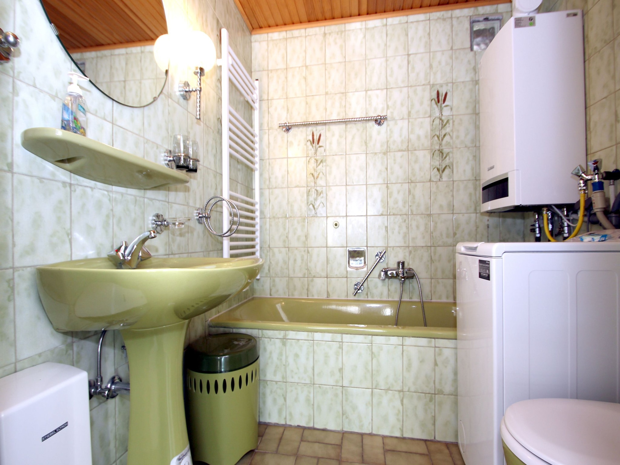 Ferienhaus Ferienbungalow Wiesengrund mit Sauna