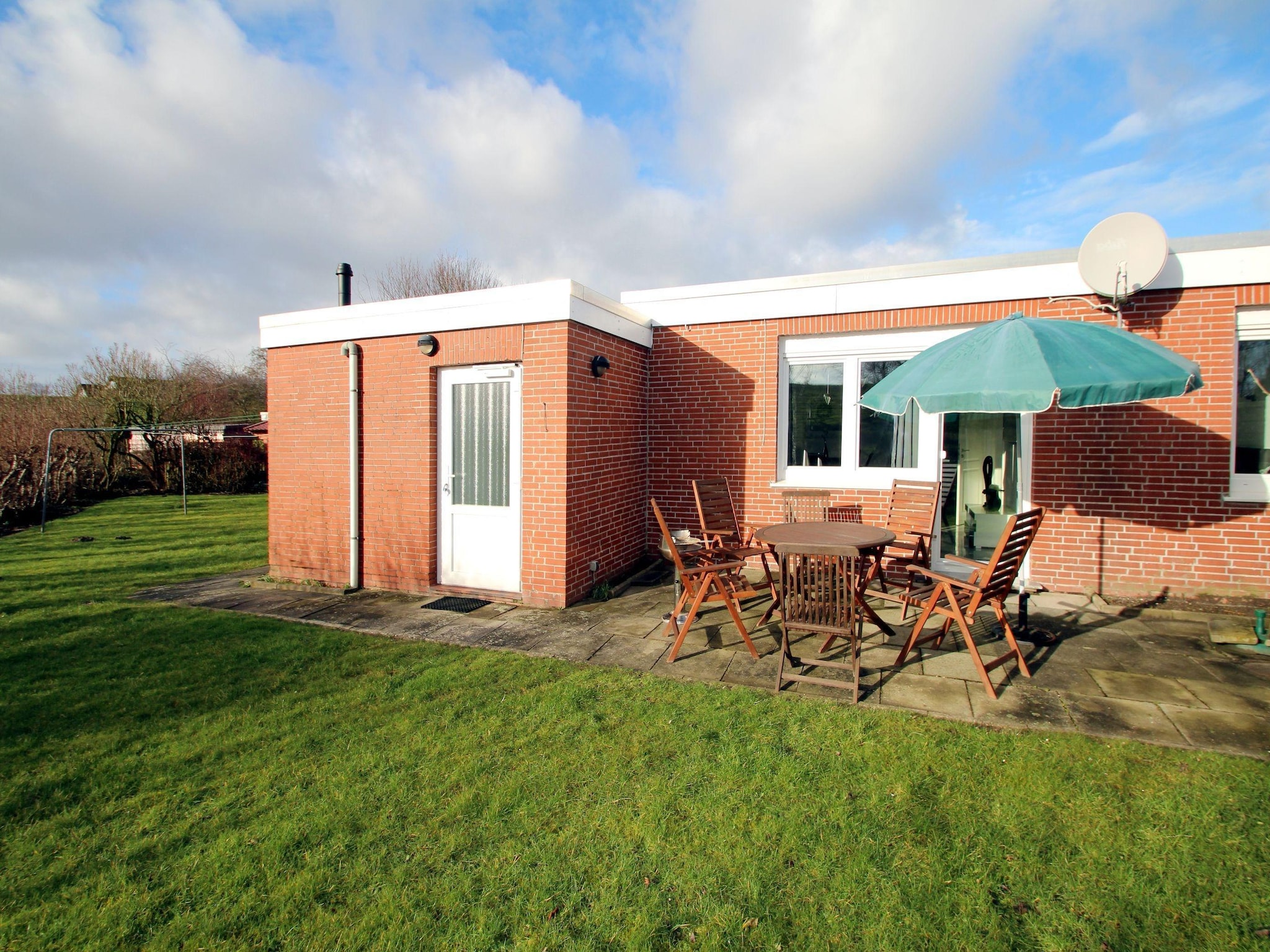 Ferienhaus Ferienbungalow Wiesengrund mit Sauna
