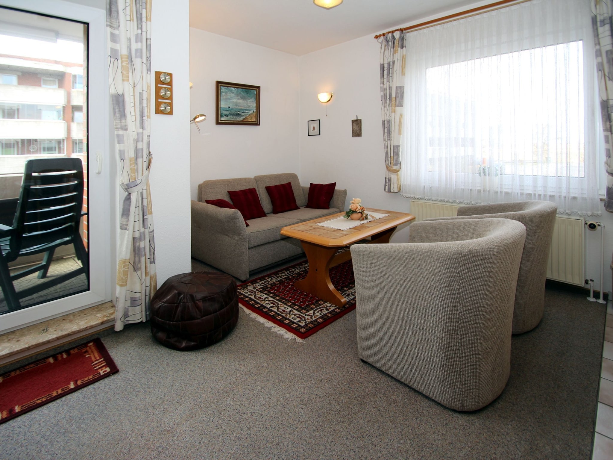 Ferienwohnung Ferienwohnung mit Balkon für Zwei in Dornumer