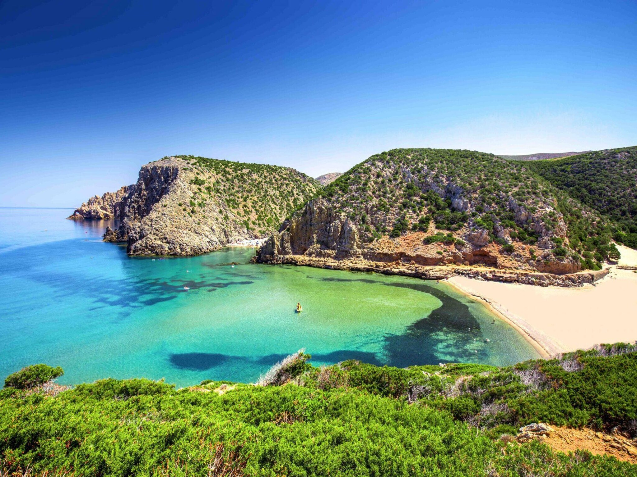 Apartment Holiday residence I Cormorani, Baja Sardinia-50 qm