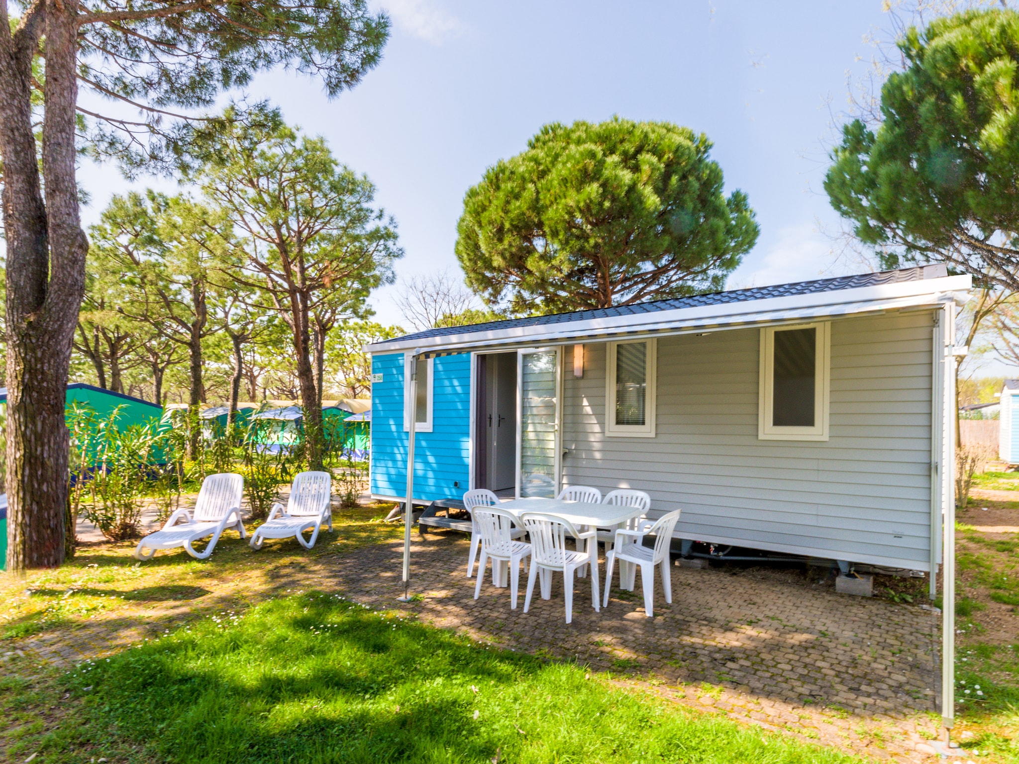 公寓 Mobile Homes Del Garda Village, Peschiera-Dalia