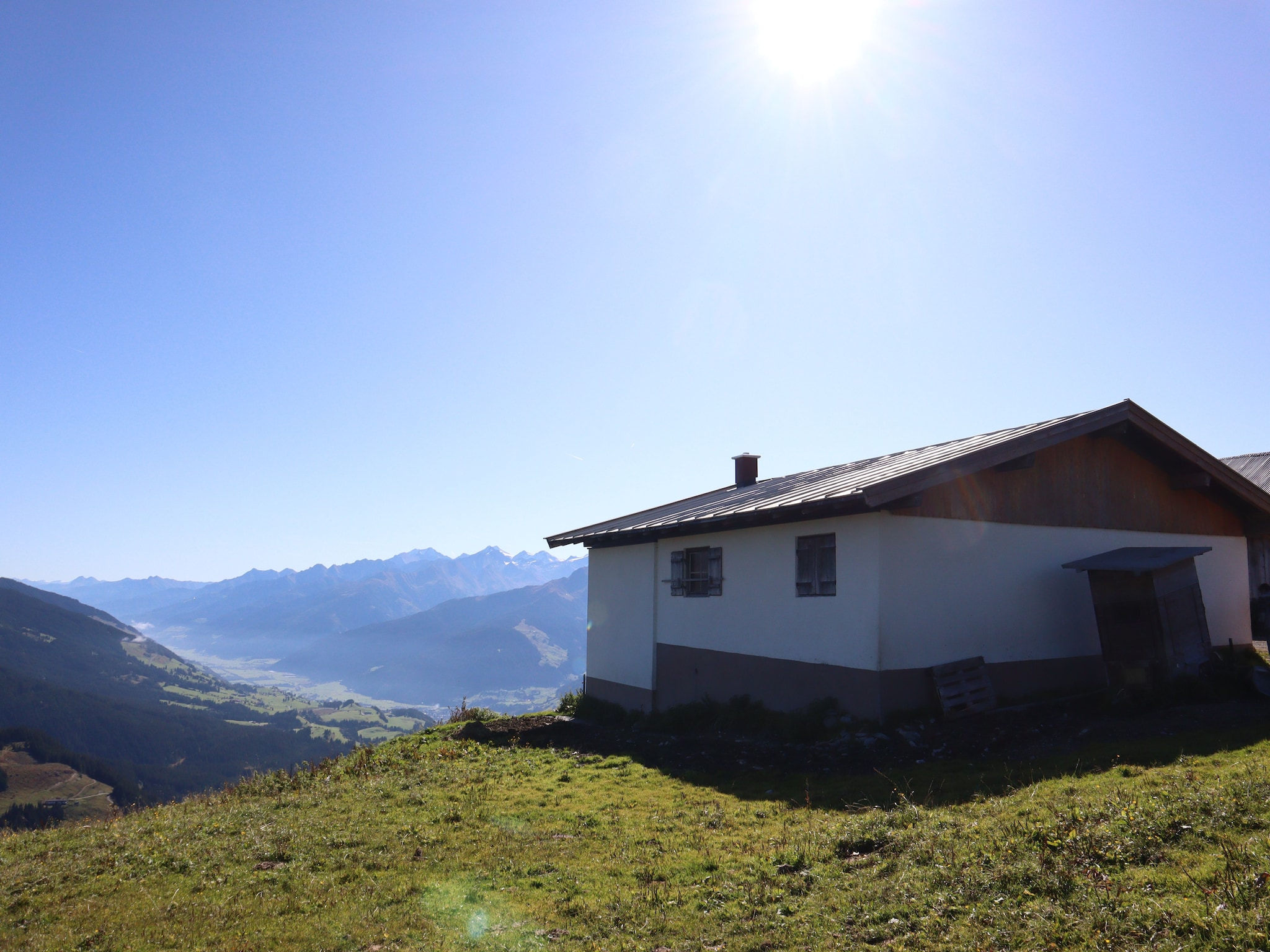   Almhütte Gipfelblick