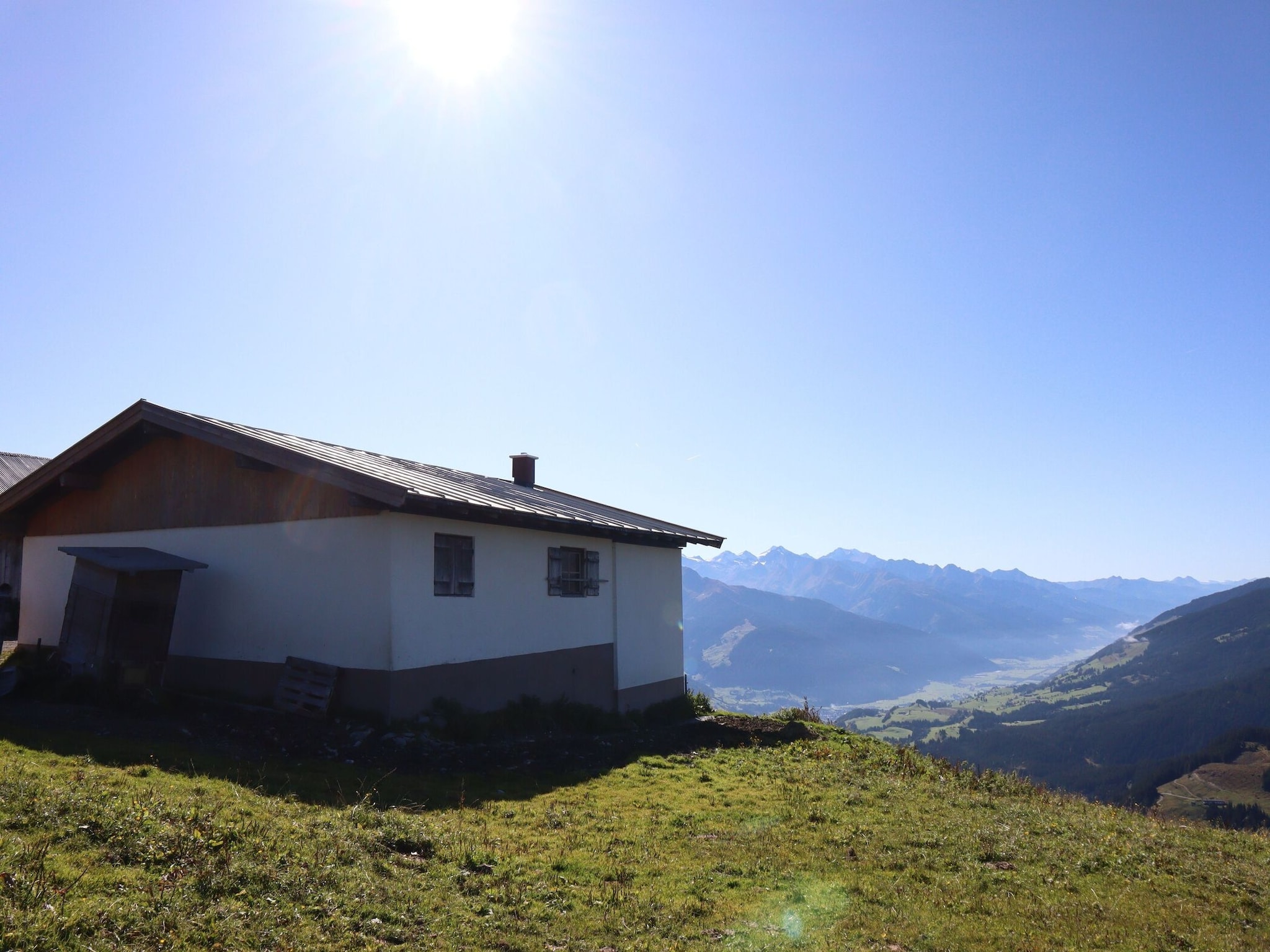   Almhütte Gipfelblick