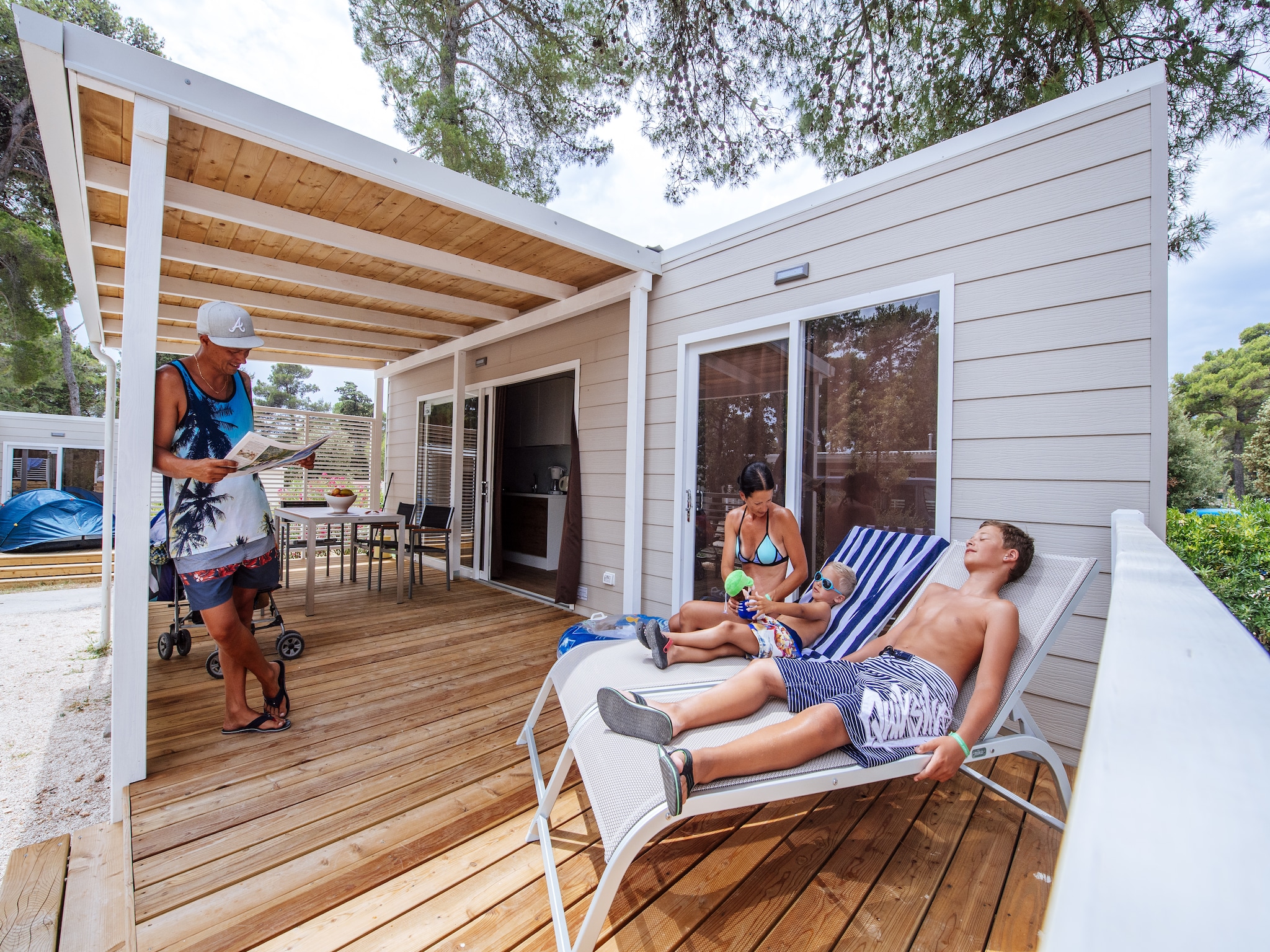 Apartmá Mobile Homes Zaton Holiday Resort - Mobile Home Su