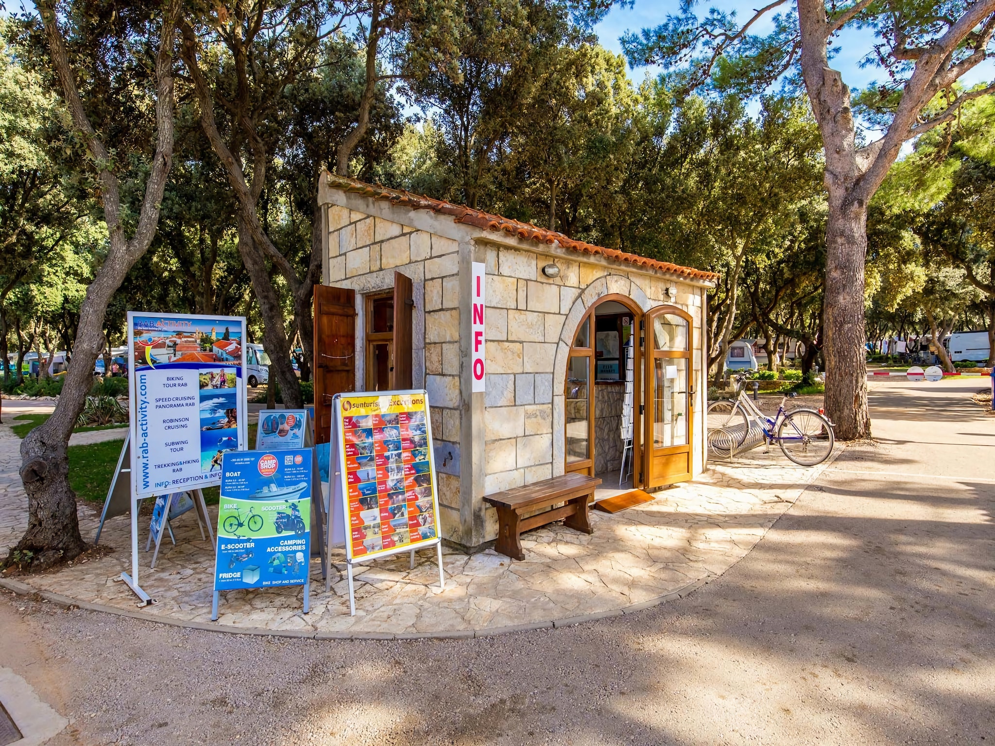 Apartmá Mobile Homes Strasko Novalja Mediteran ca 34 qm f