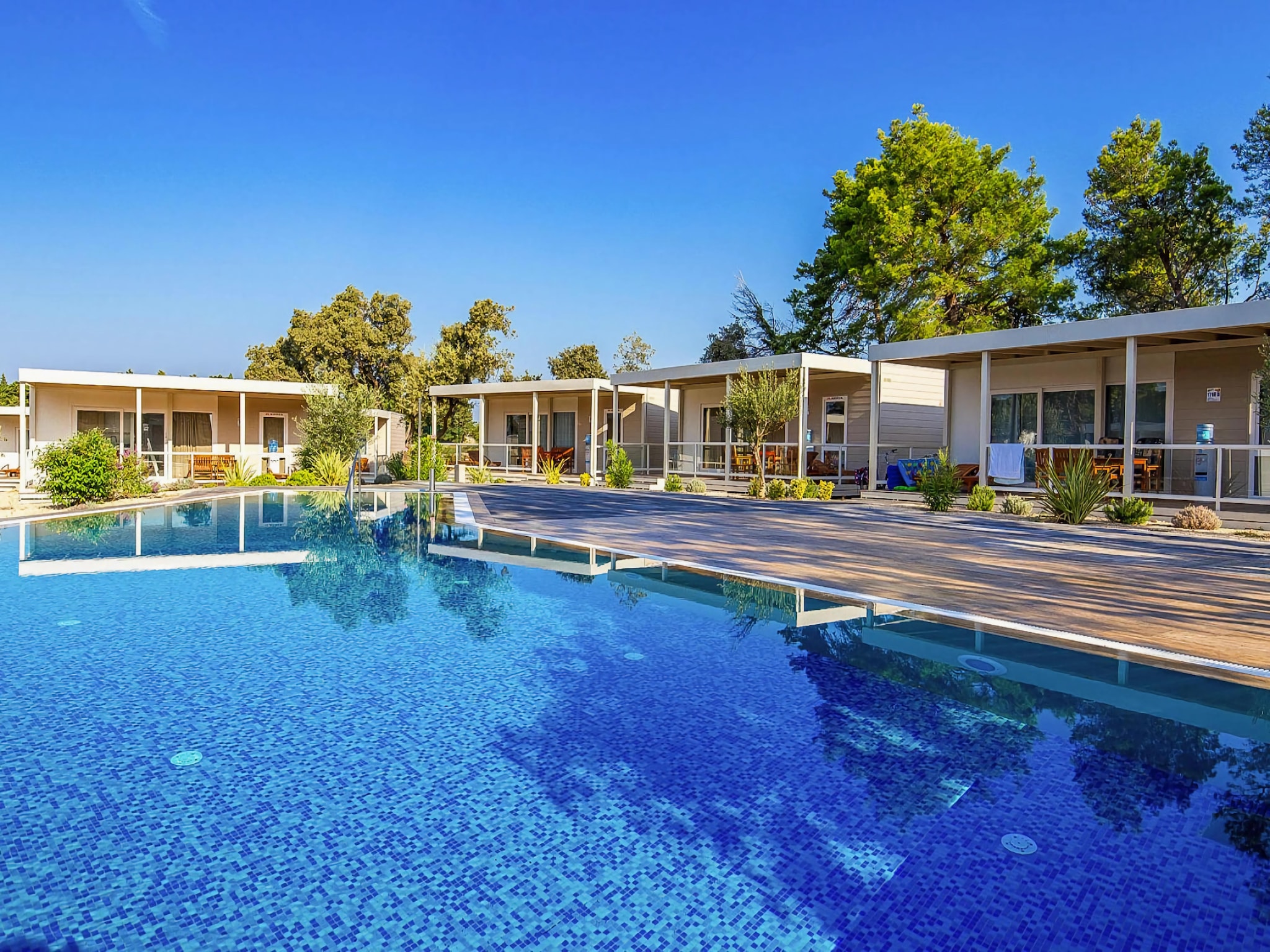 Apartmá Mobile Homes Strasko Novalja Mediteran ca 34 qm f