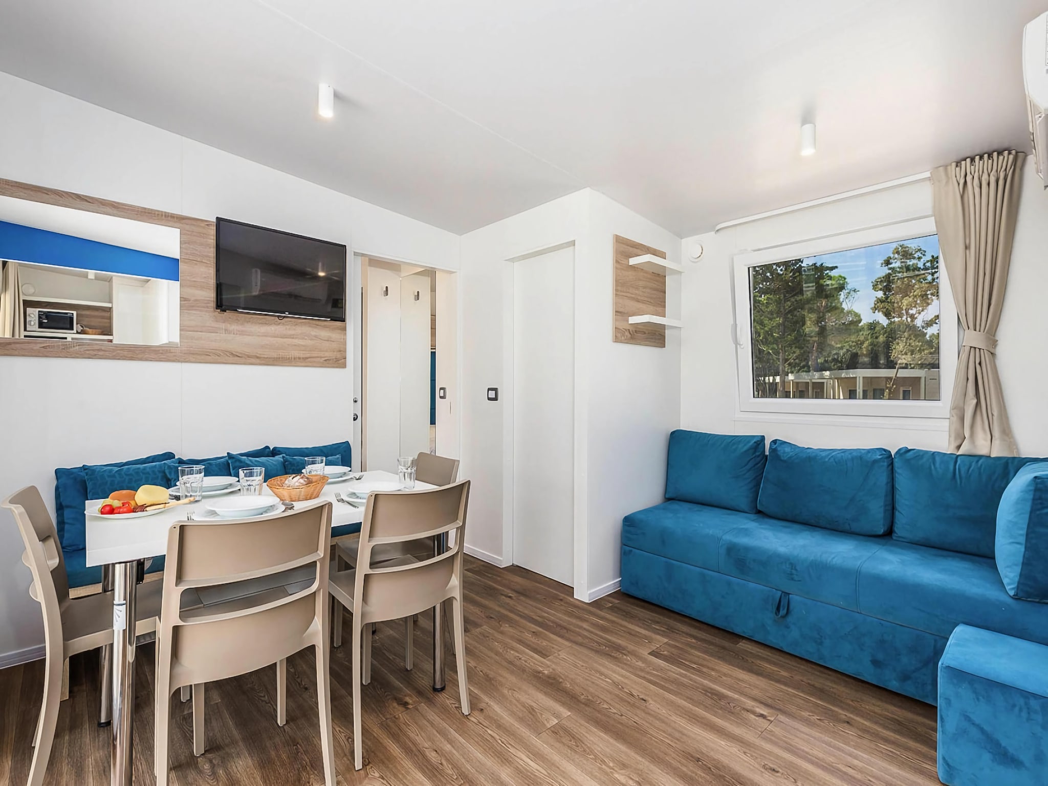 Apartmá Mobile Homes Strasko Novalja Mediteran ca 34 qm f