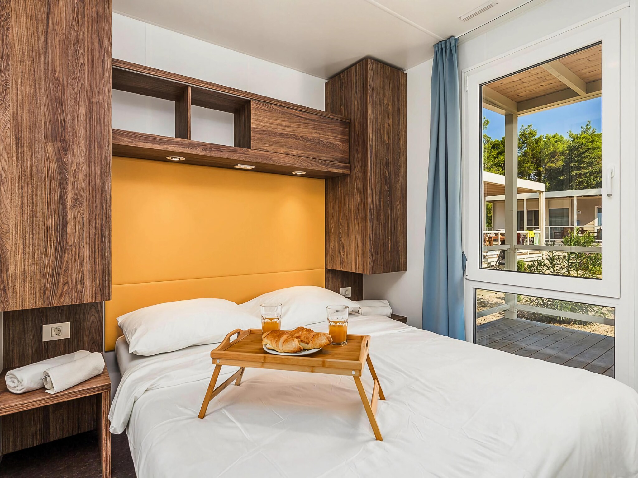 Apartmá Mobile Homes Strasko Novalja Mediteran ca 34 qm f