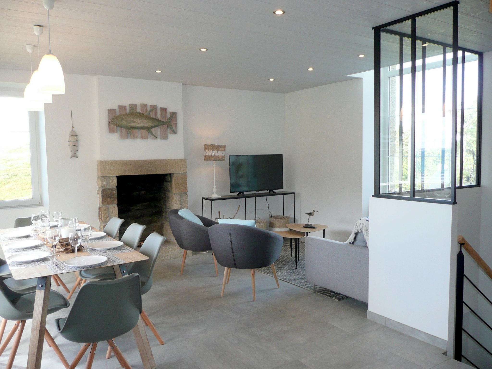   Ferienhaus mit Panorama-Meerblick Plonévez-Po