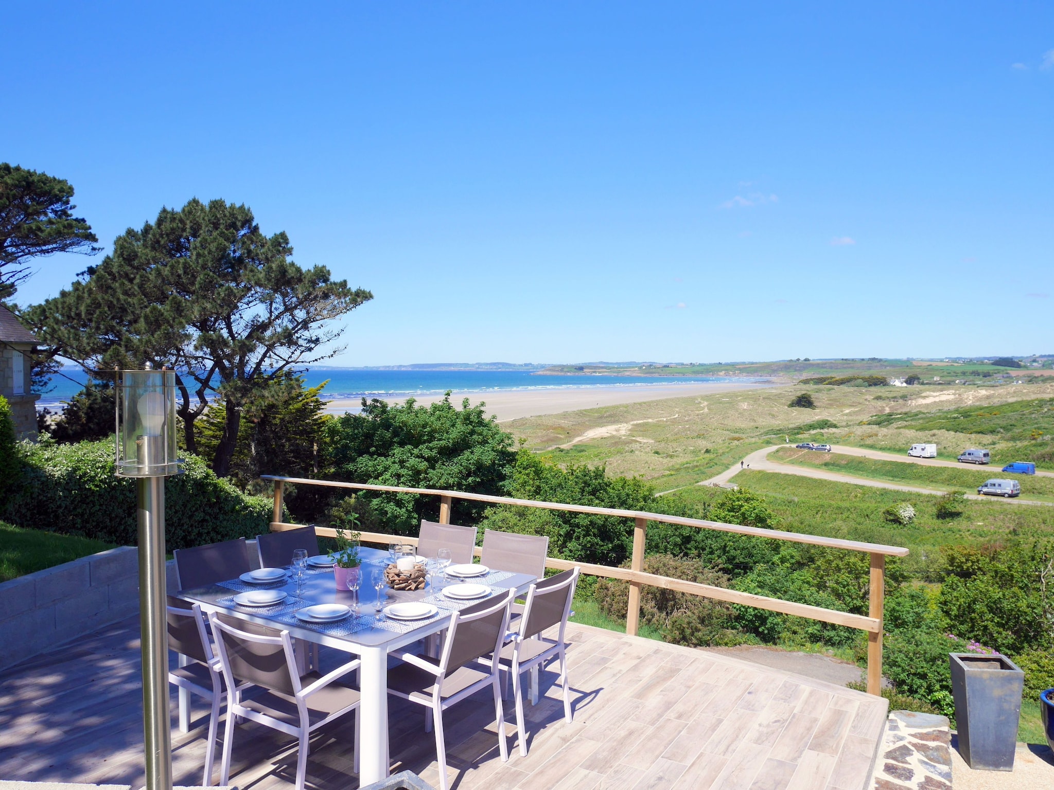   Ferienhaus mit Panorama-Meerblick Plonévez-Po