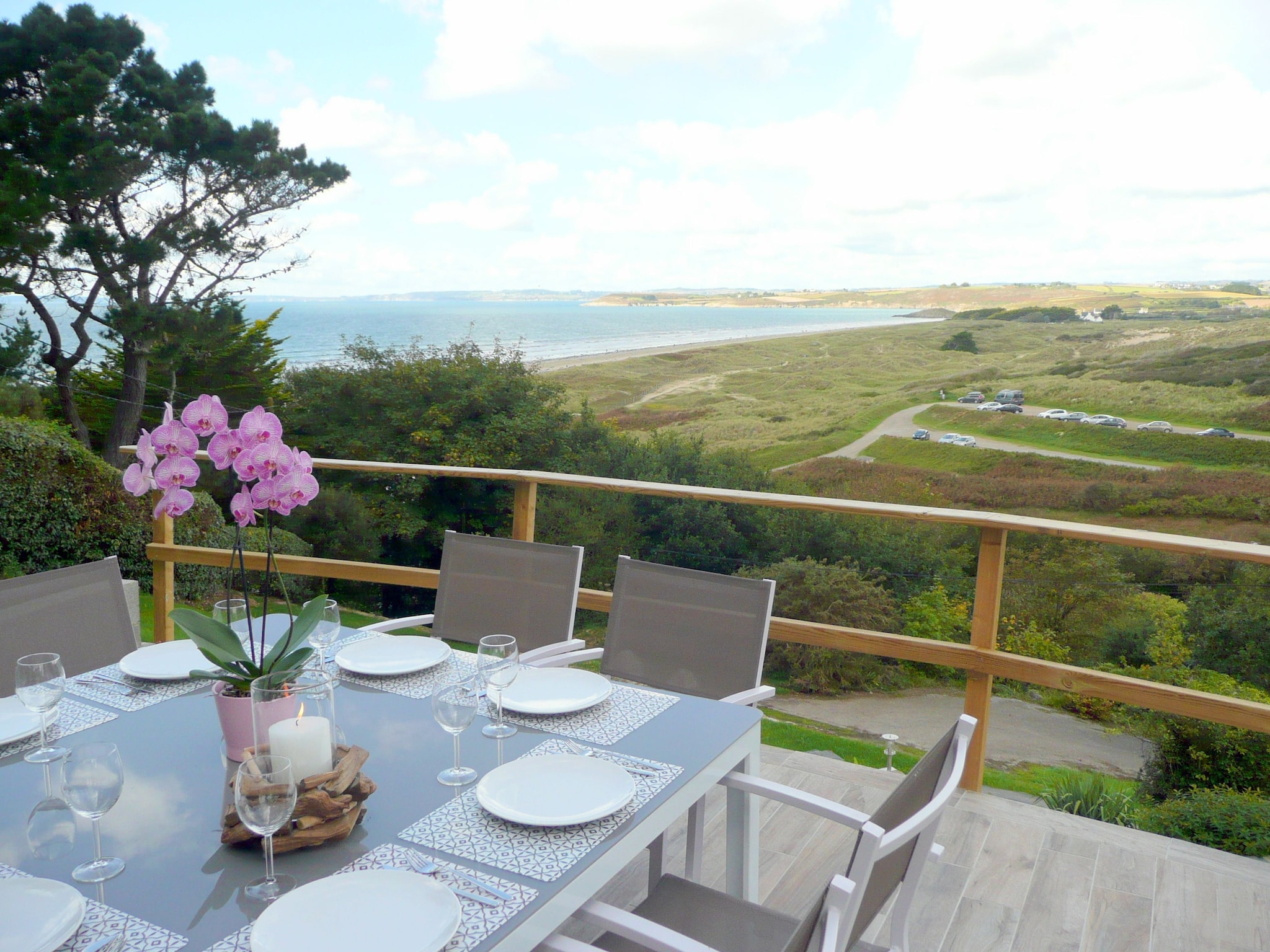   Ferienhaus mit Panorama-Meerblick Plonévez-Po