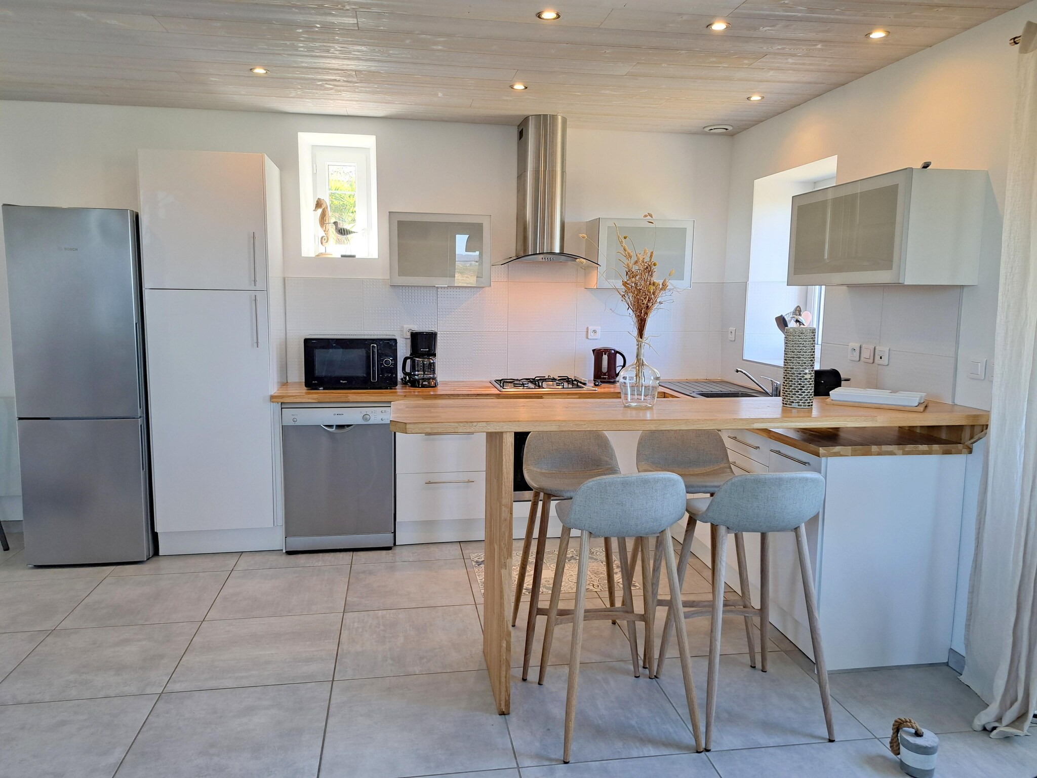   Ferienhaus mit Panorama-Meerblick Plonévez-Po