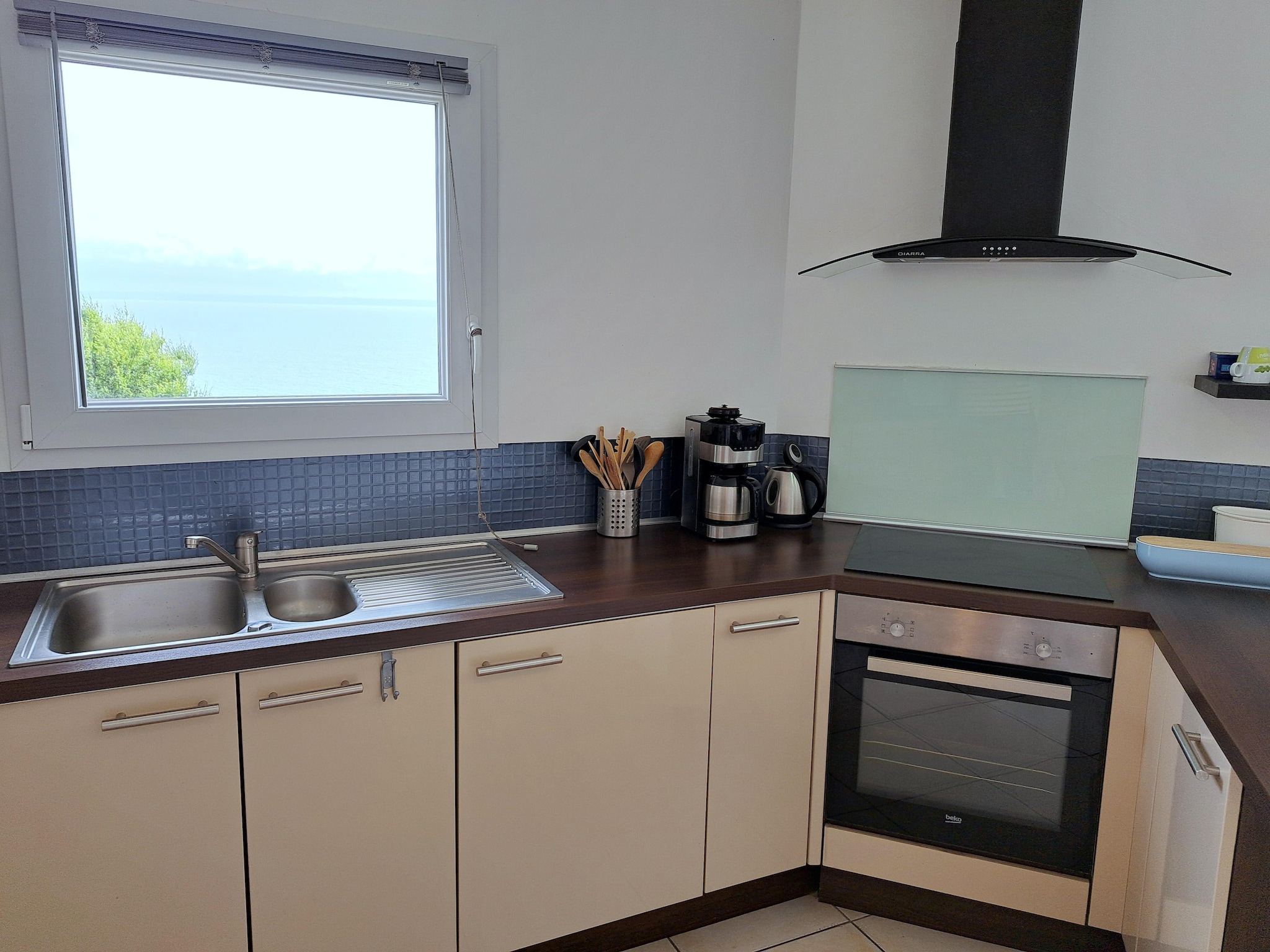   180° Panorama Meerblick Ferienhaus Telgruc-su