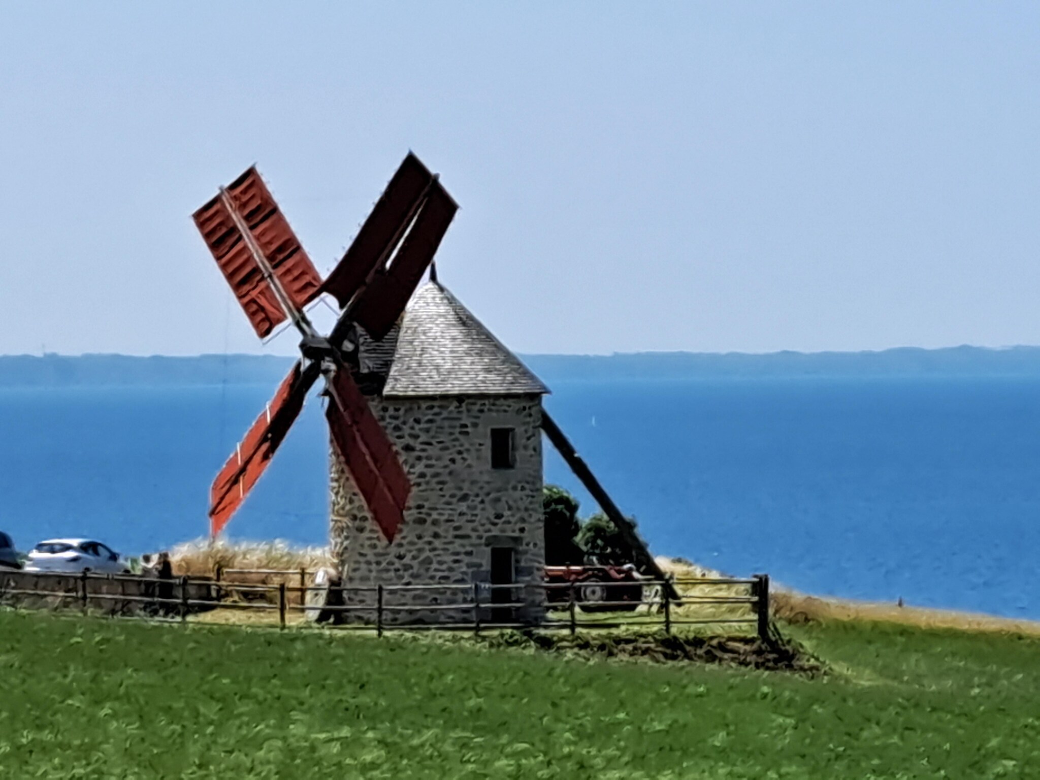   180° Panorama Meerblick Ferienhaus Telgruc-su