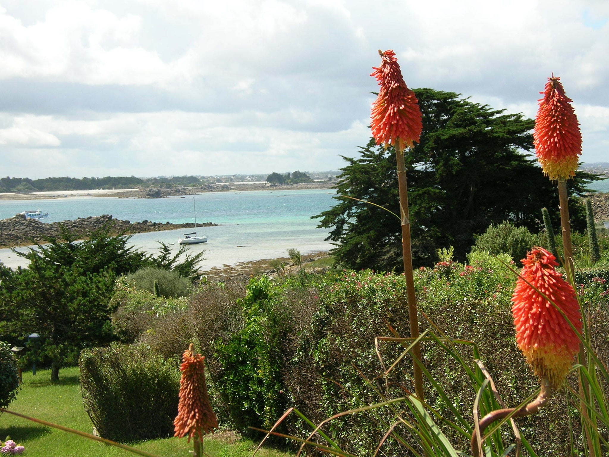 公寓 180° Panorama Meerblick Ferienwohnung Roscoff