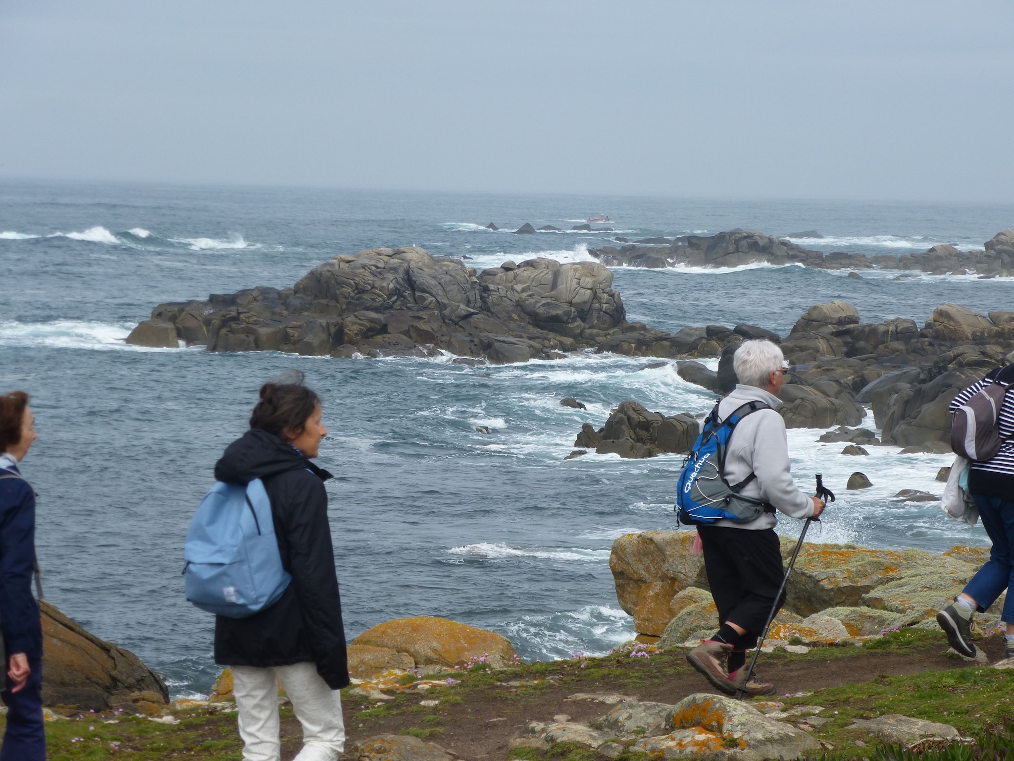 公寓 180° Panorama Meerblick Ferienwohnung Roscoff