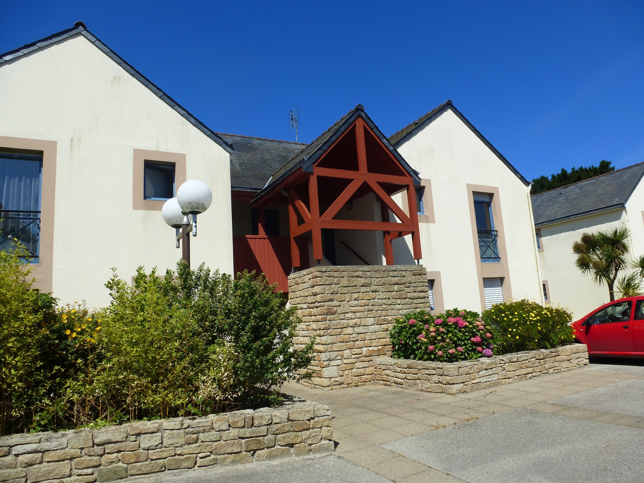 公寓 180° Panorama Meerblick Ferienwohnung Roscoff