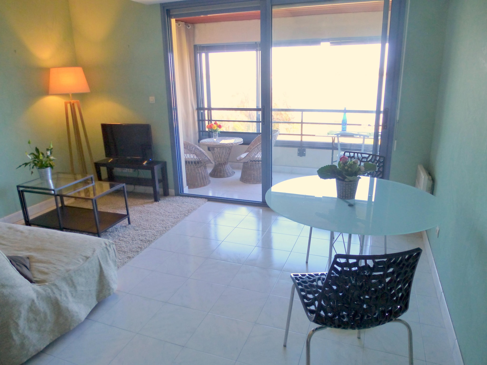 公寓 180° Panorama Meerblick Ferienwohnung Roscoff