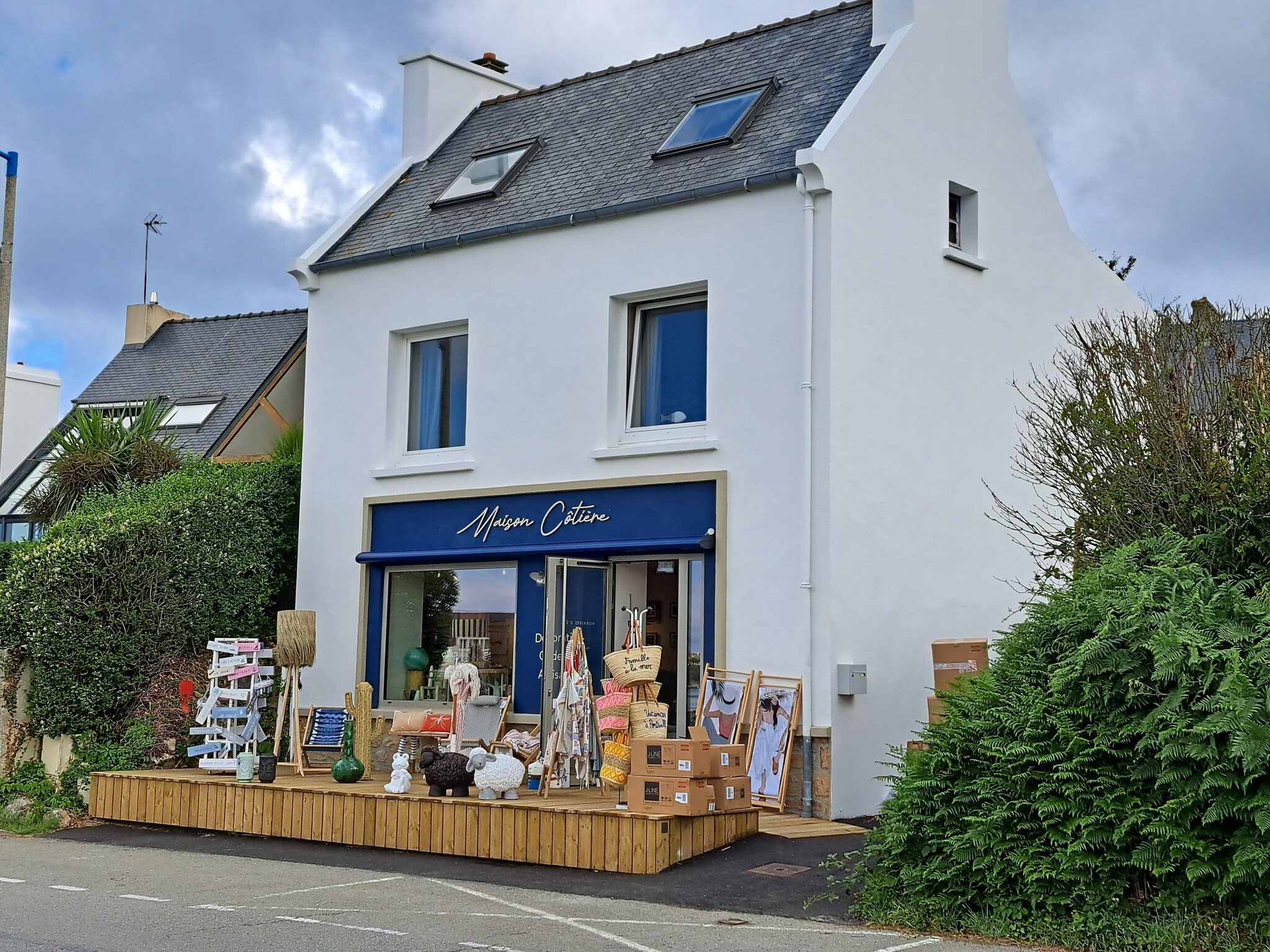   Meerblick Ferienhaus Portsall