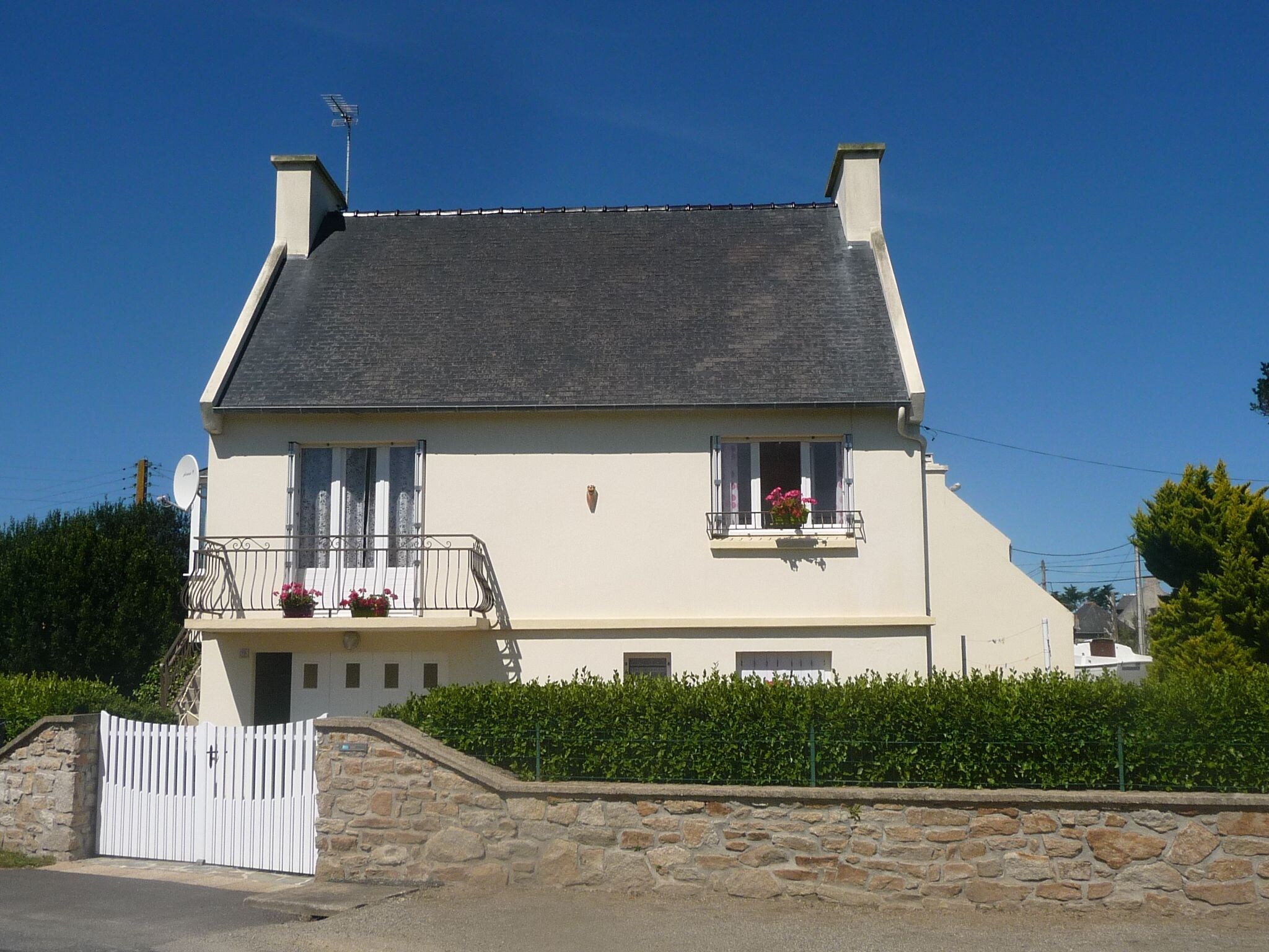   50m vom Sandstrand Ferienhaus Ploudalmézeau