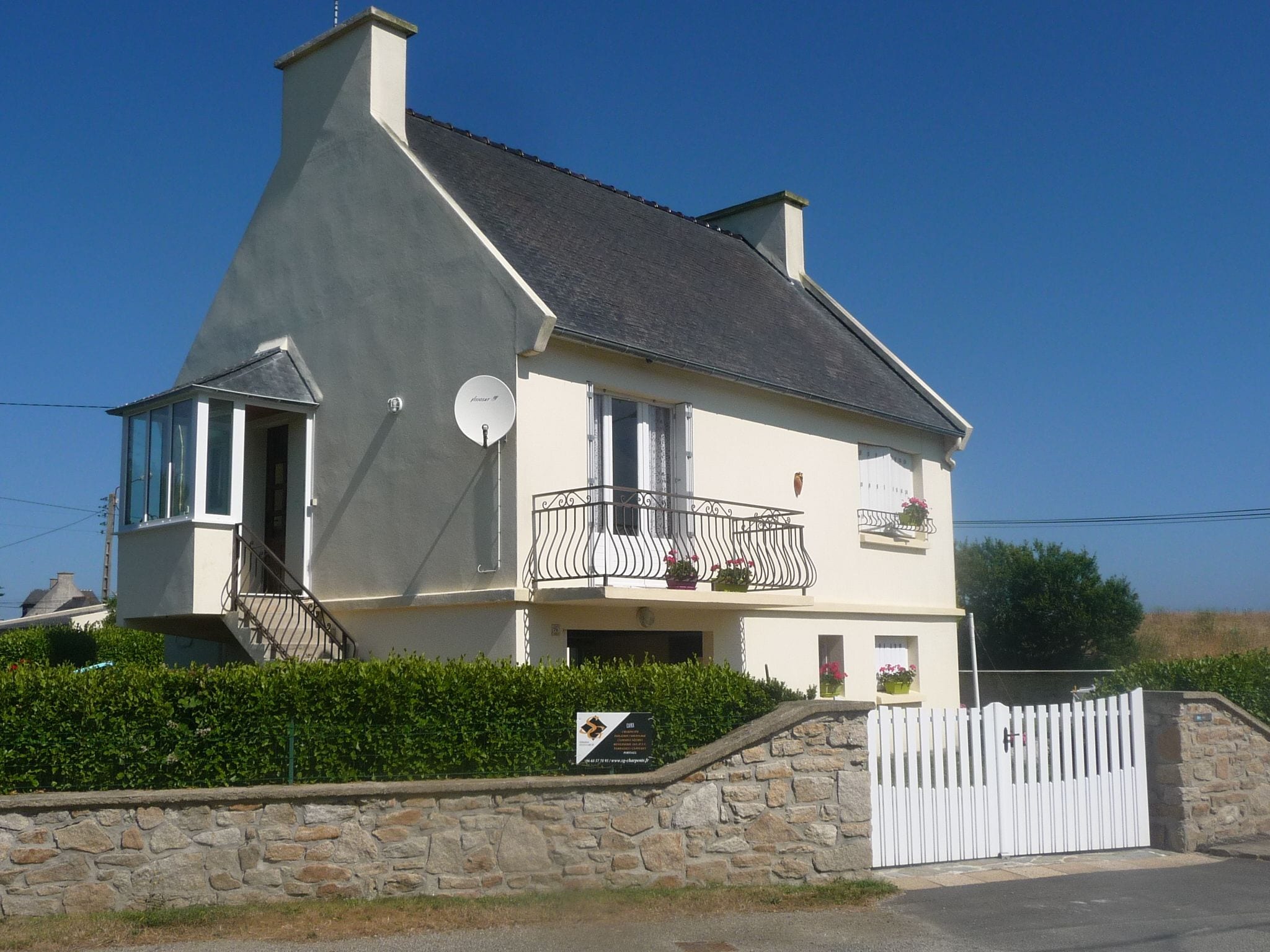   50m vom Sandstrand Ferienhaus Ploudalmézeau