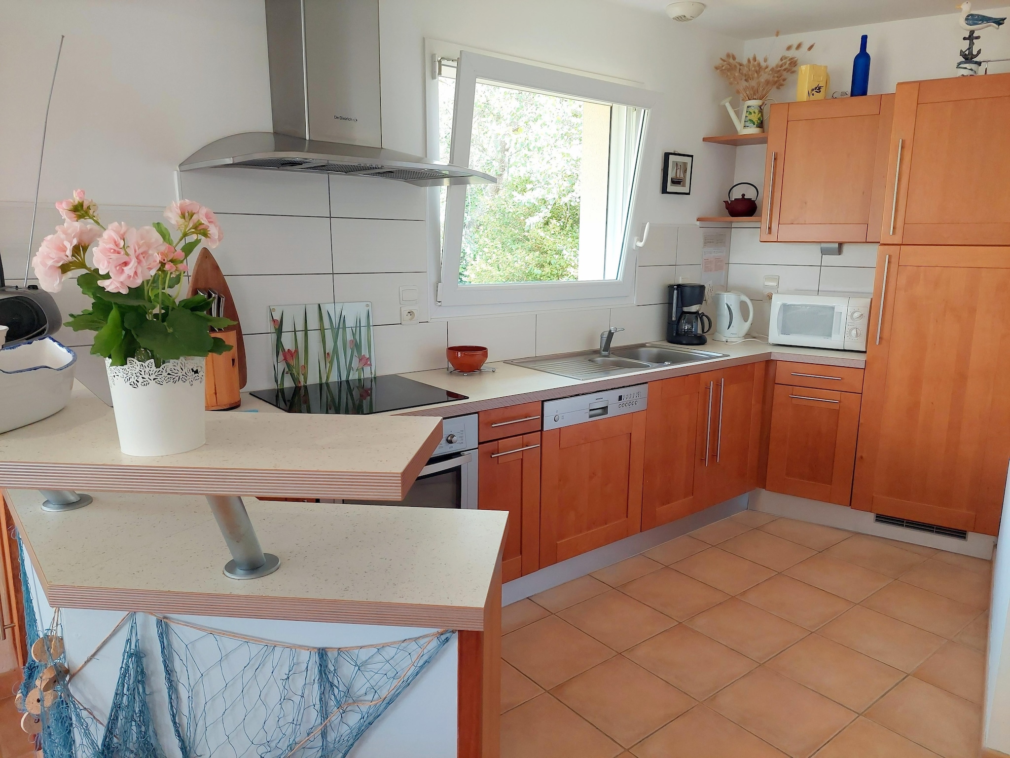   Panorama Meerblick Ferienhaus mit Dachterrasse Gui