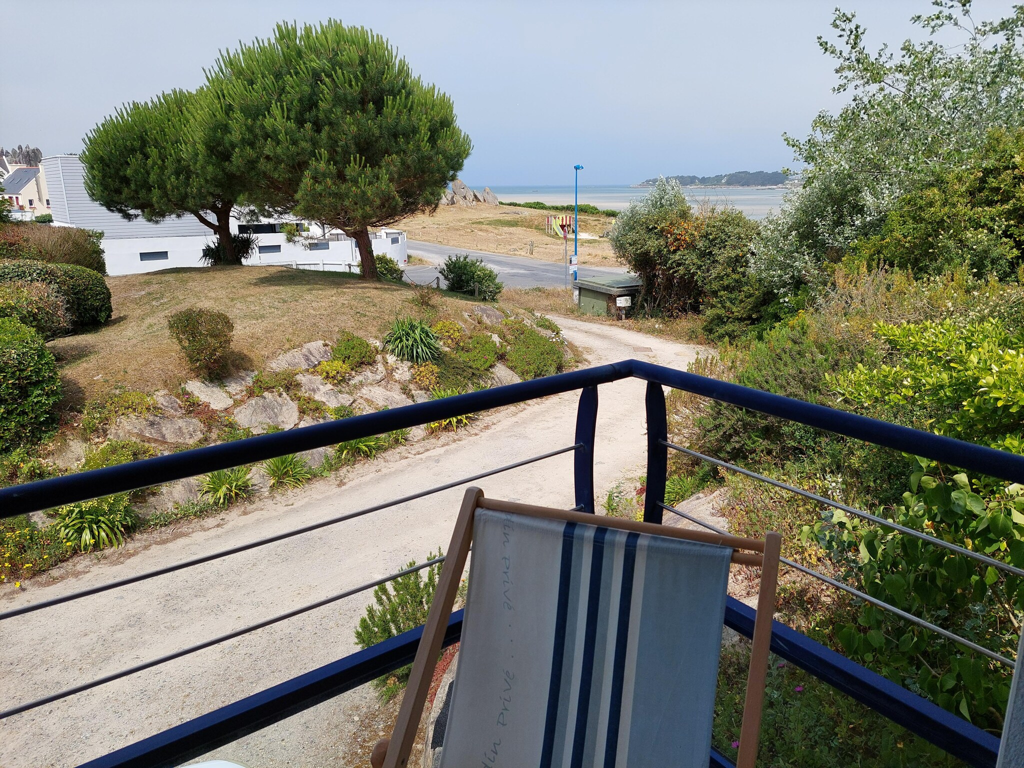   Panorama Meerblick Ferienhaus mit Dachterrasse Gui