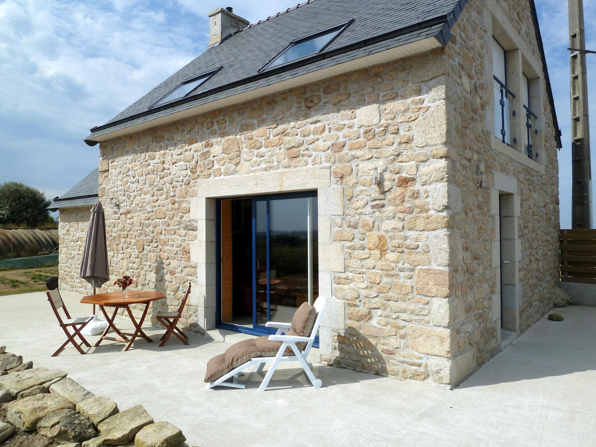   Ferienhaus mit teils Meerblick Cléder