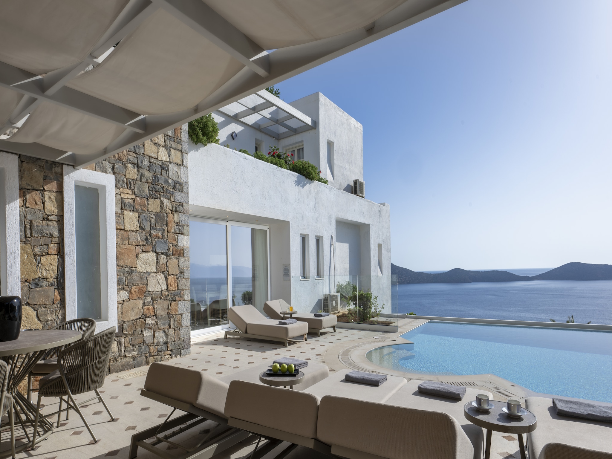 Vacation home Villa, Elounda-3BD Aegean Pool Villa