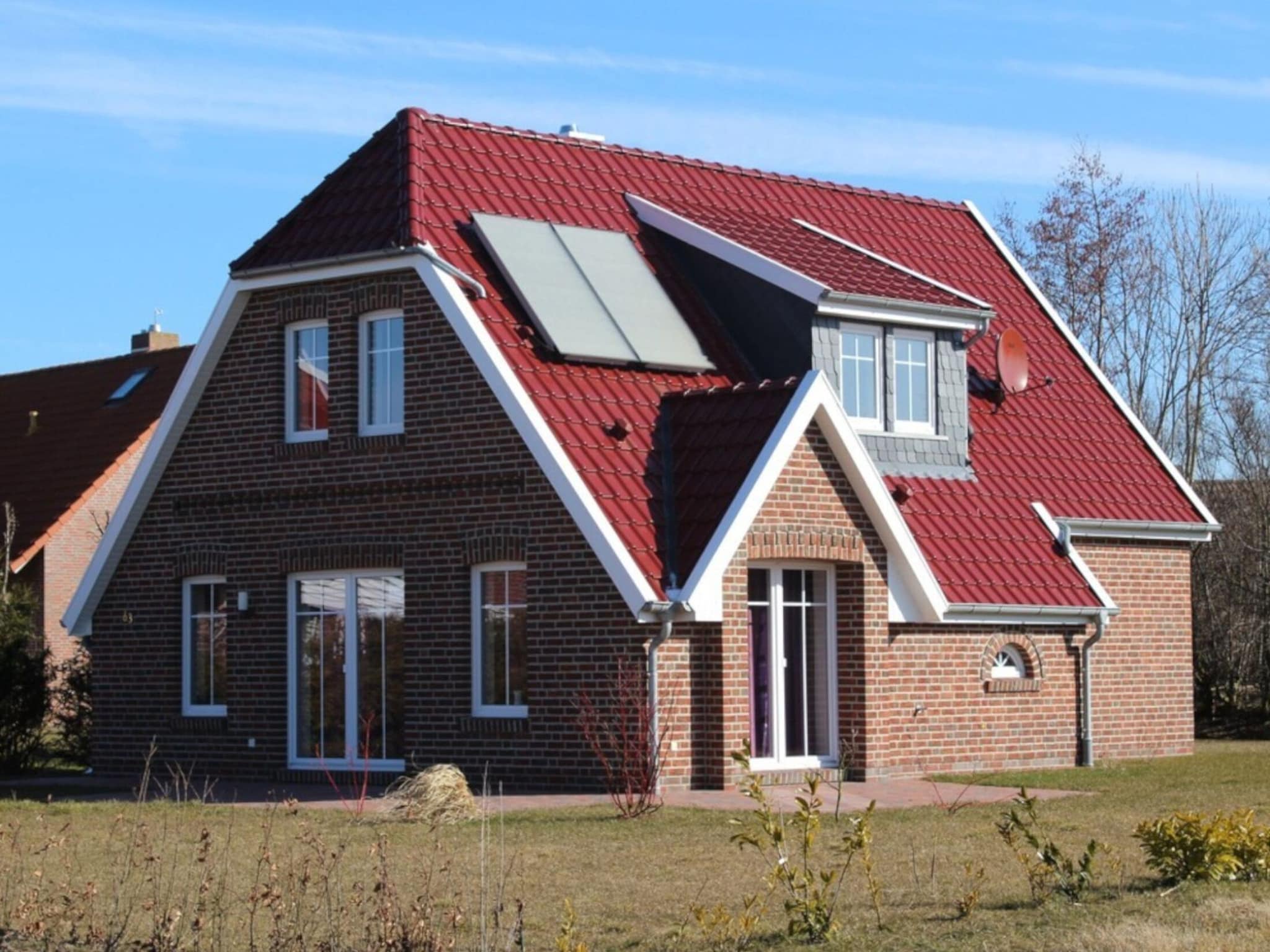   Großes Ferienhaus in einer Feriensiedlung